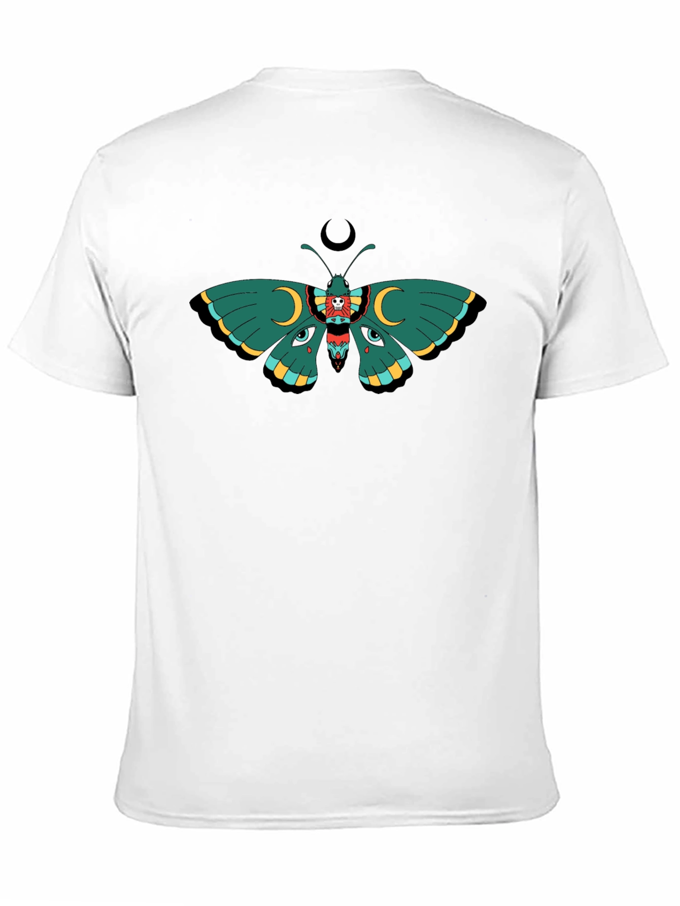Mystic Moth Graphic Tee - Unisex Black T-Shirt