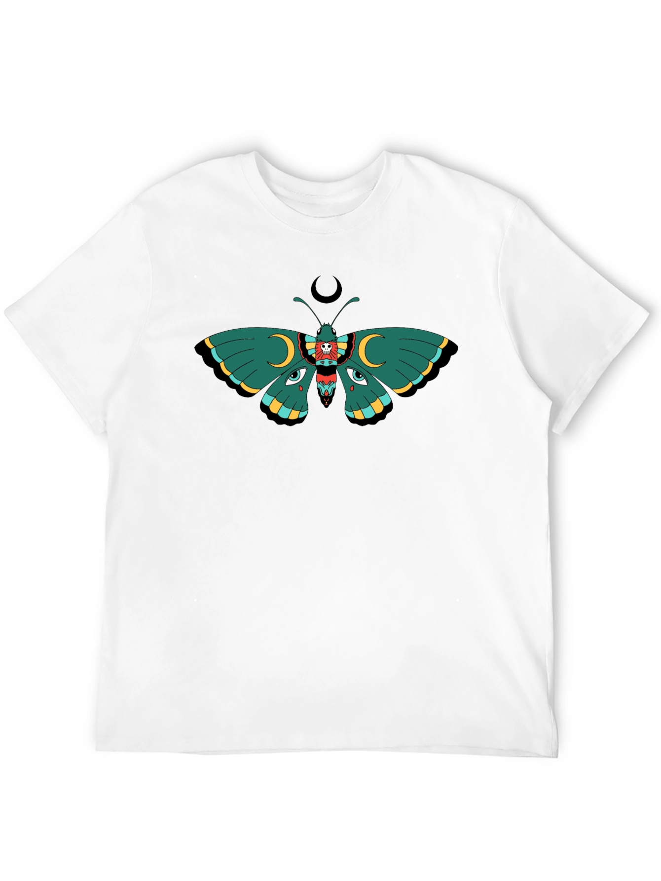 Mystic Moth Graphic Tee - Unisex Black T-Shirt