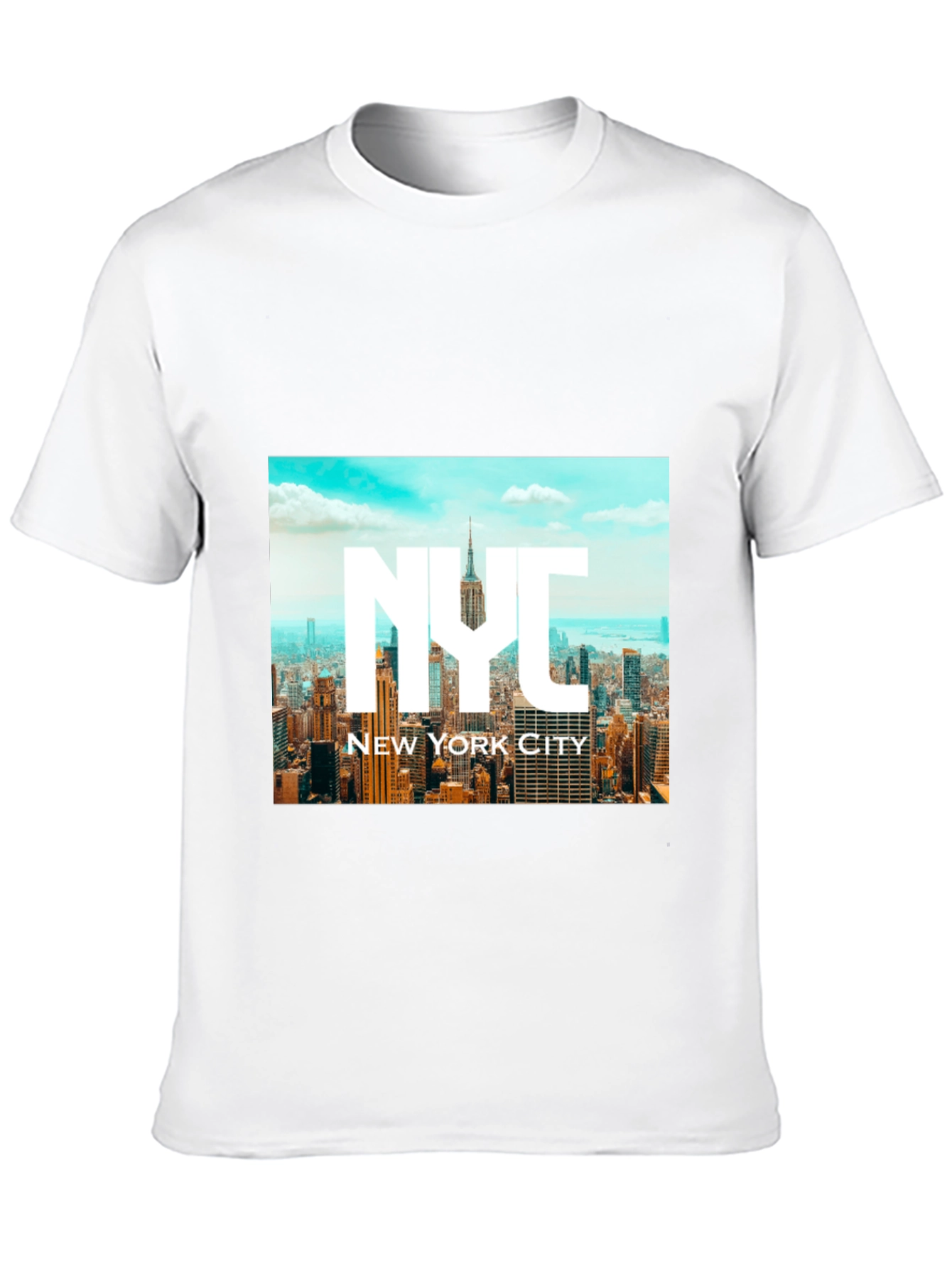 NYC New York City Graphic Tee - Black