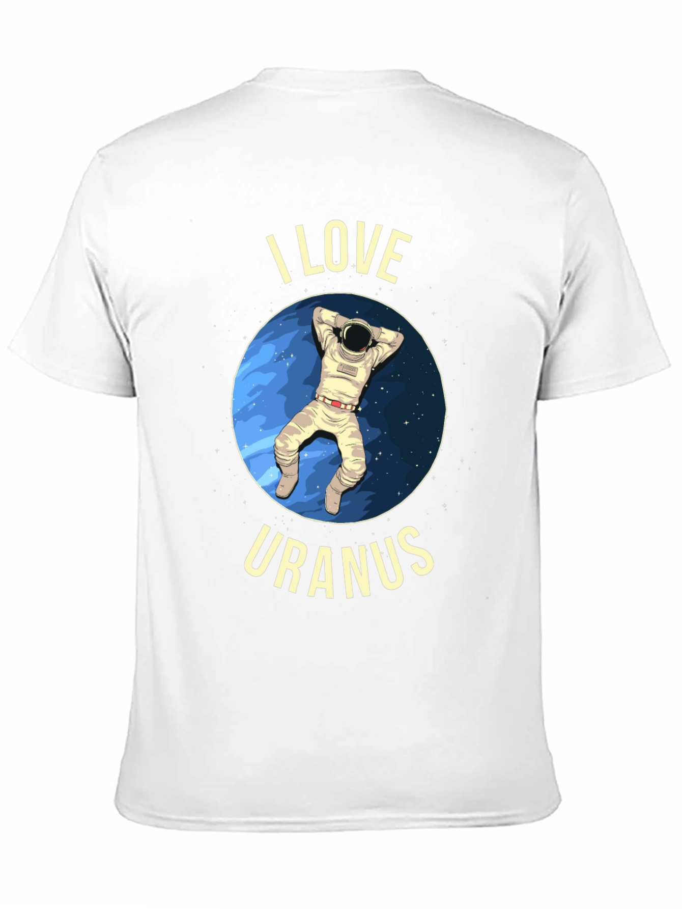 I Love Uranus T-Shirt - Astronaut Design