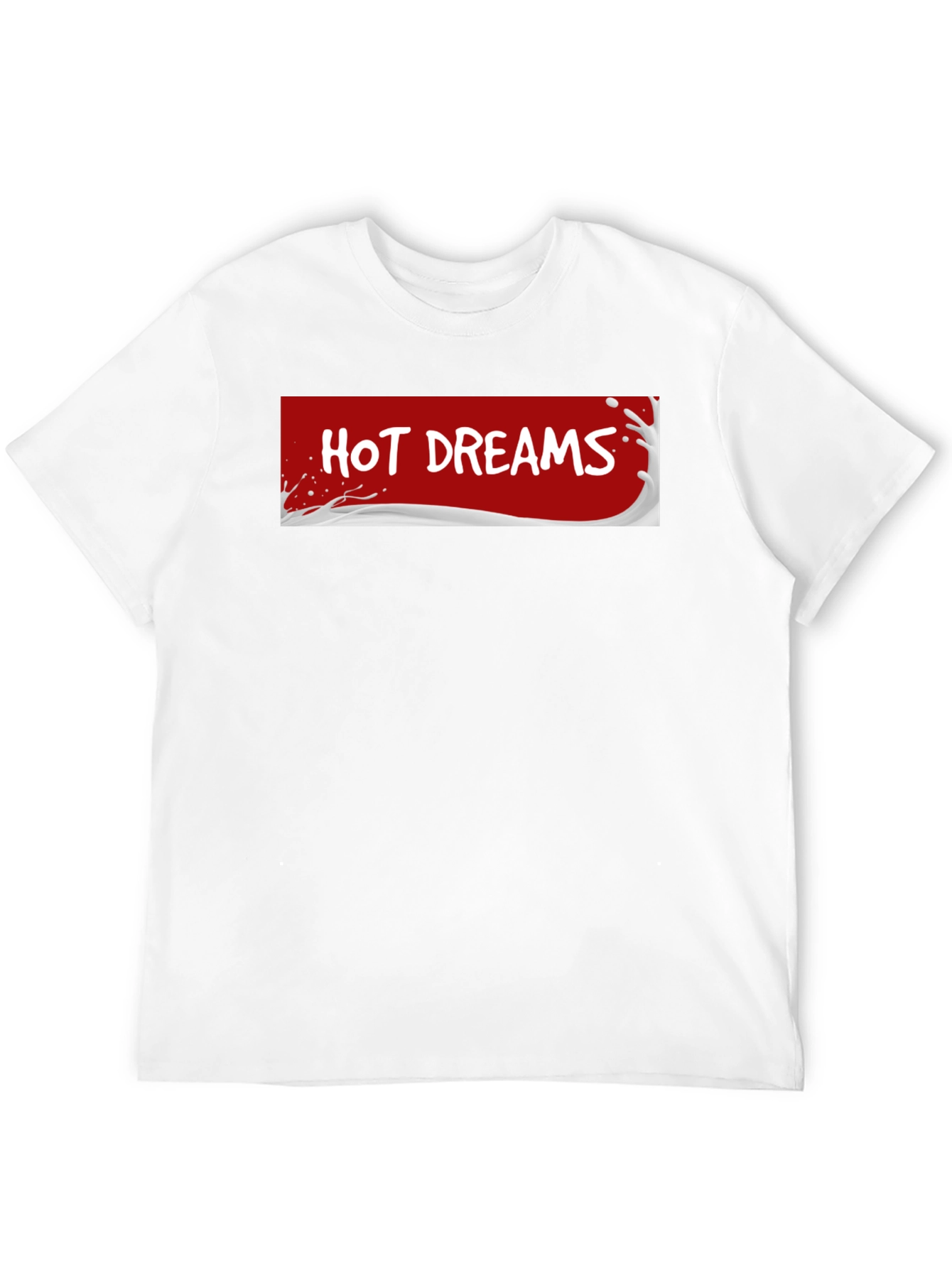 Hot Dreams T-Shirt - Black Crew Neck