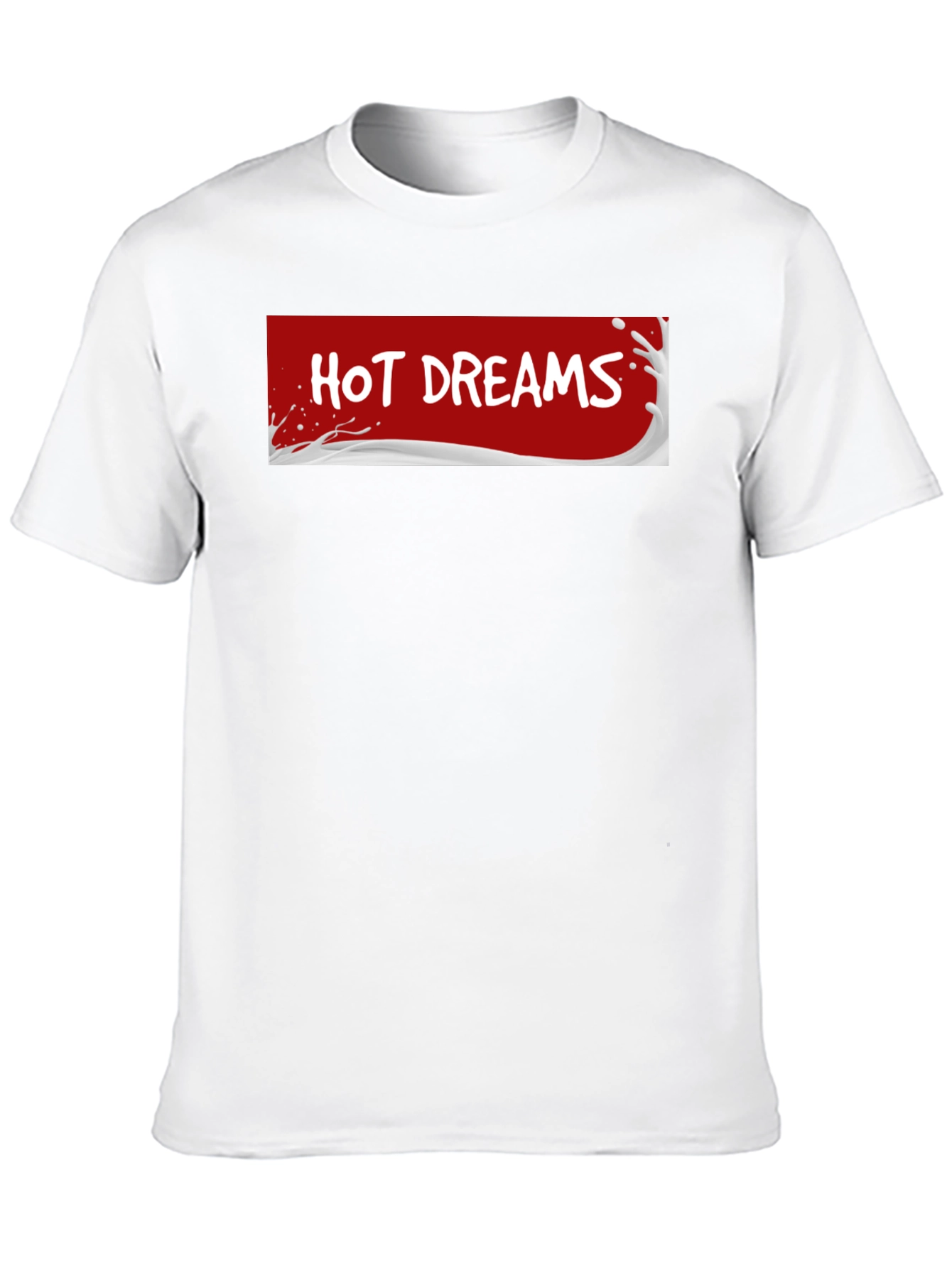 Hot Dreams T-Shirt - Black Crew Neck