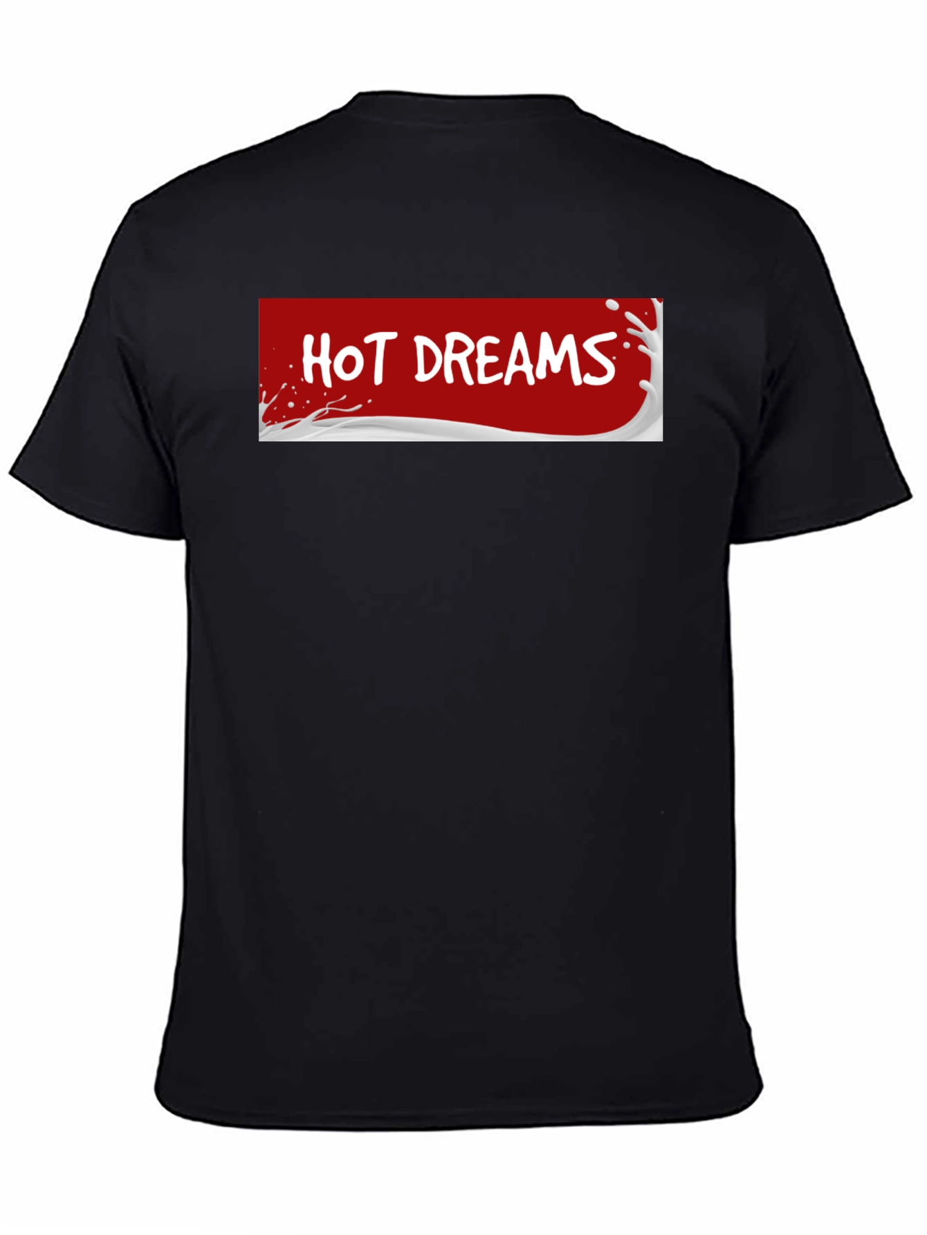 Hot Dreams T-Shirt - Black Crew Neck