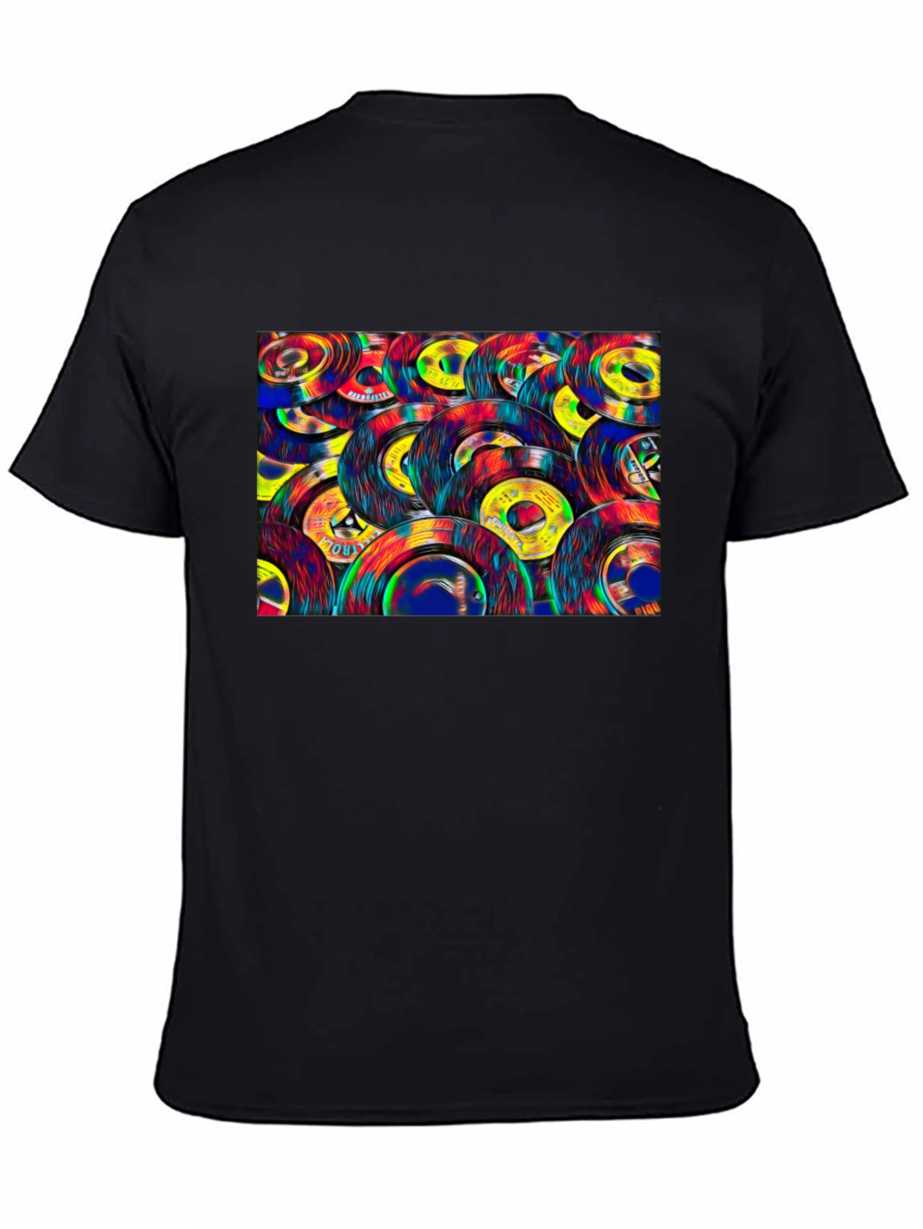 Retro Vinyl Record Graphic Tee