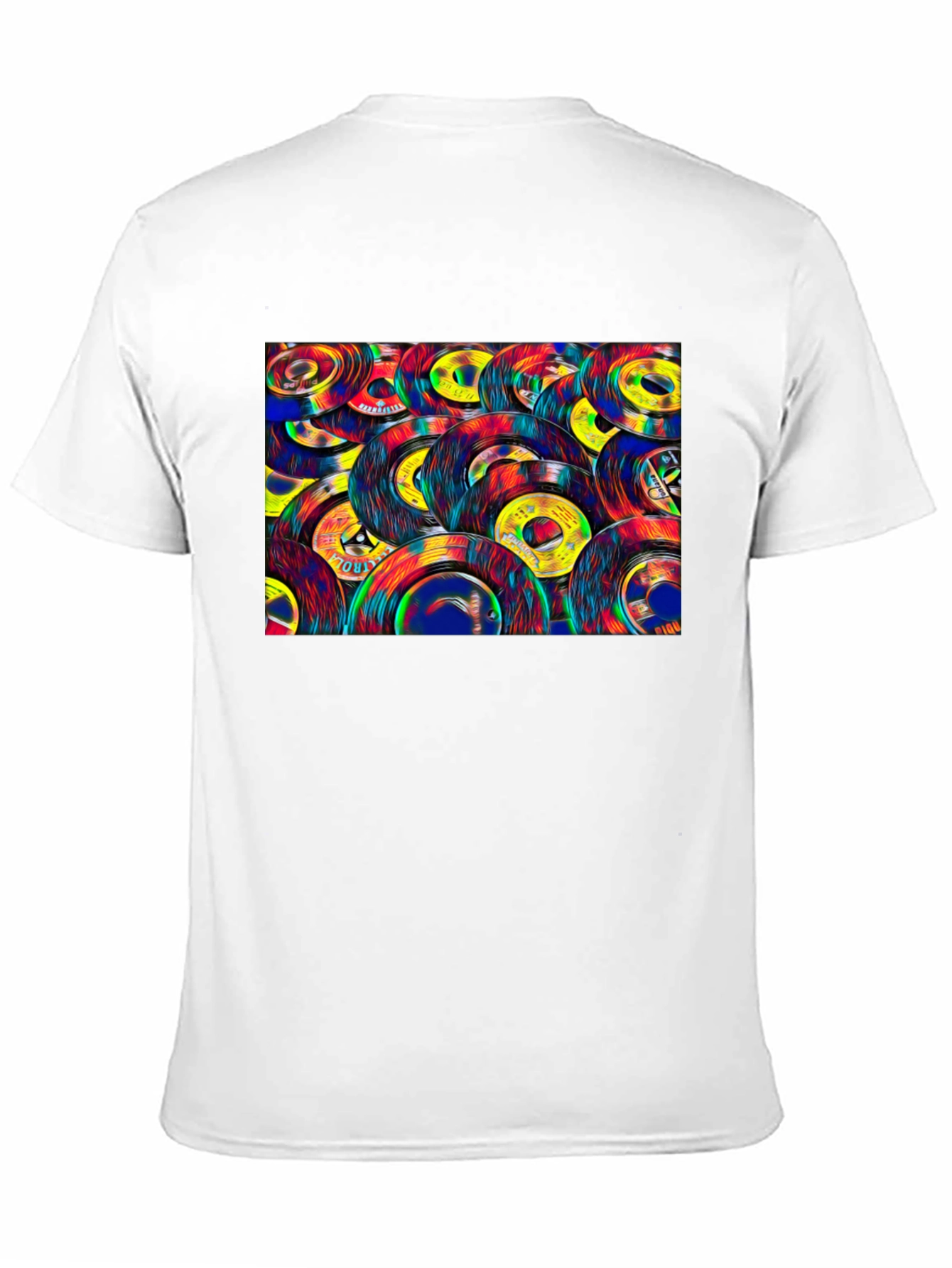 Retro Vinyl Record Graphic Tee