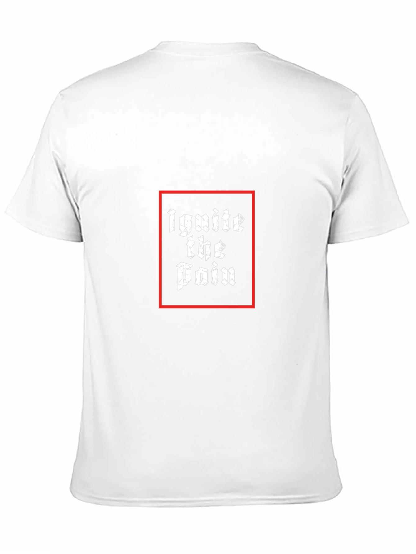 Ignite the Pain Black Graphic T-Shirt