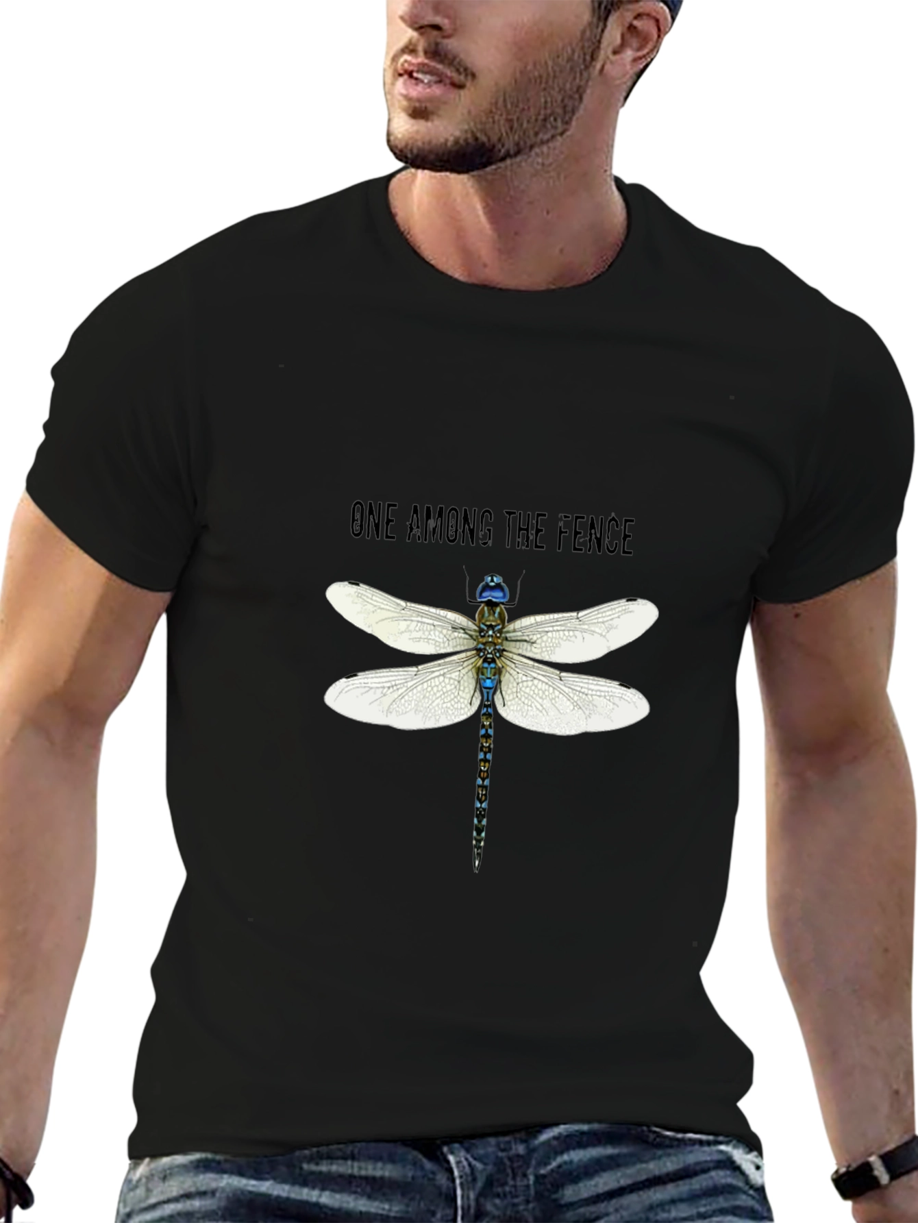 Dragonfly Graphic Tee - One Among the Fence Design