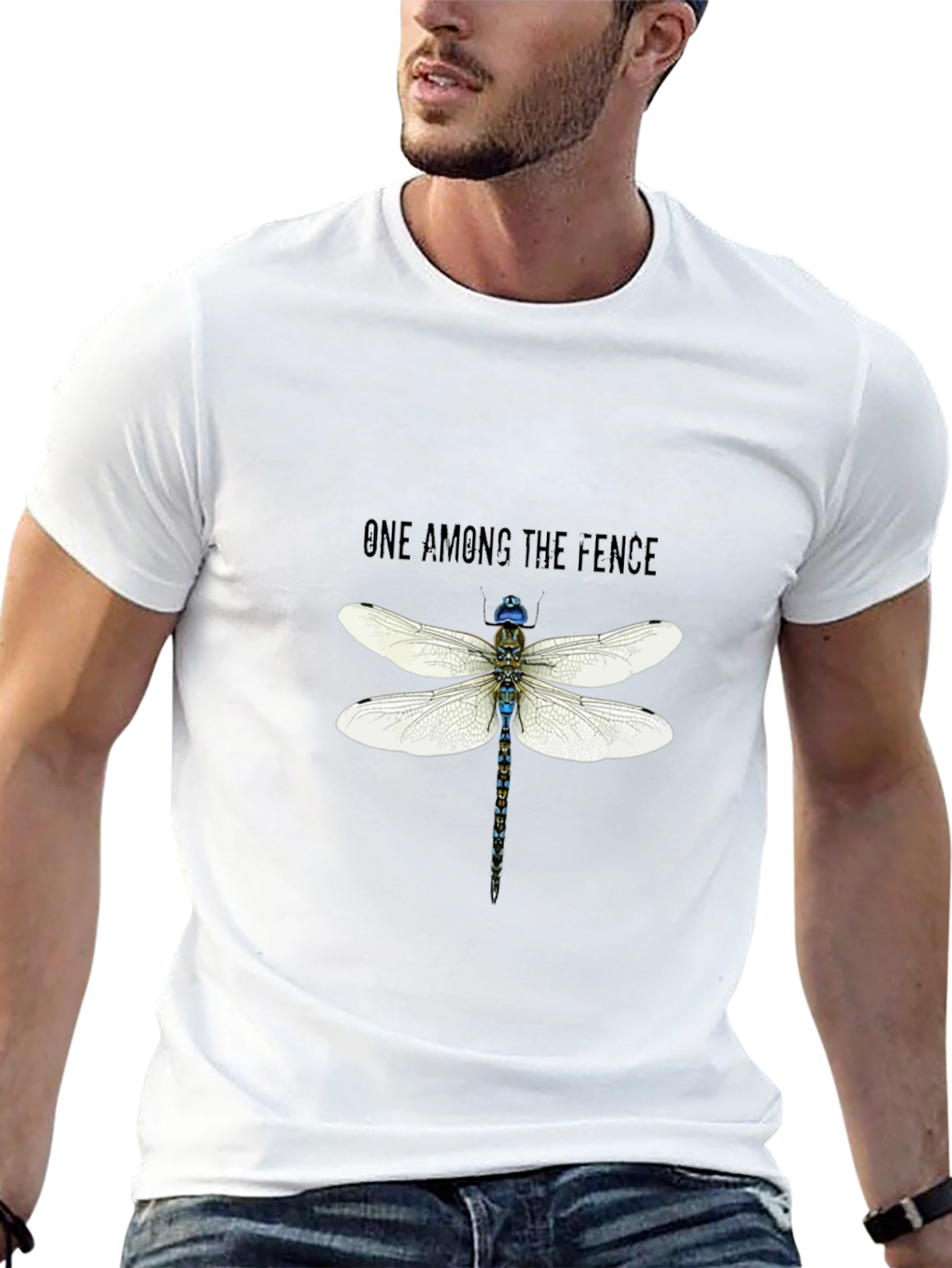 Dragonfly Graphic Tee - One Among the Fence Design