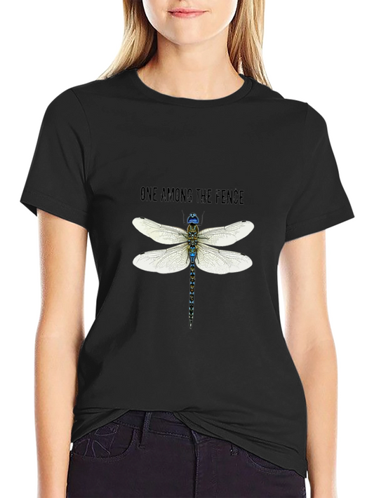 Dragonfly Graphic Tee - One Among the Fence Design
