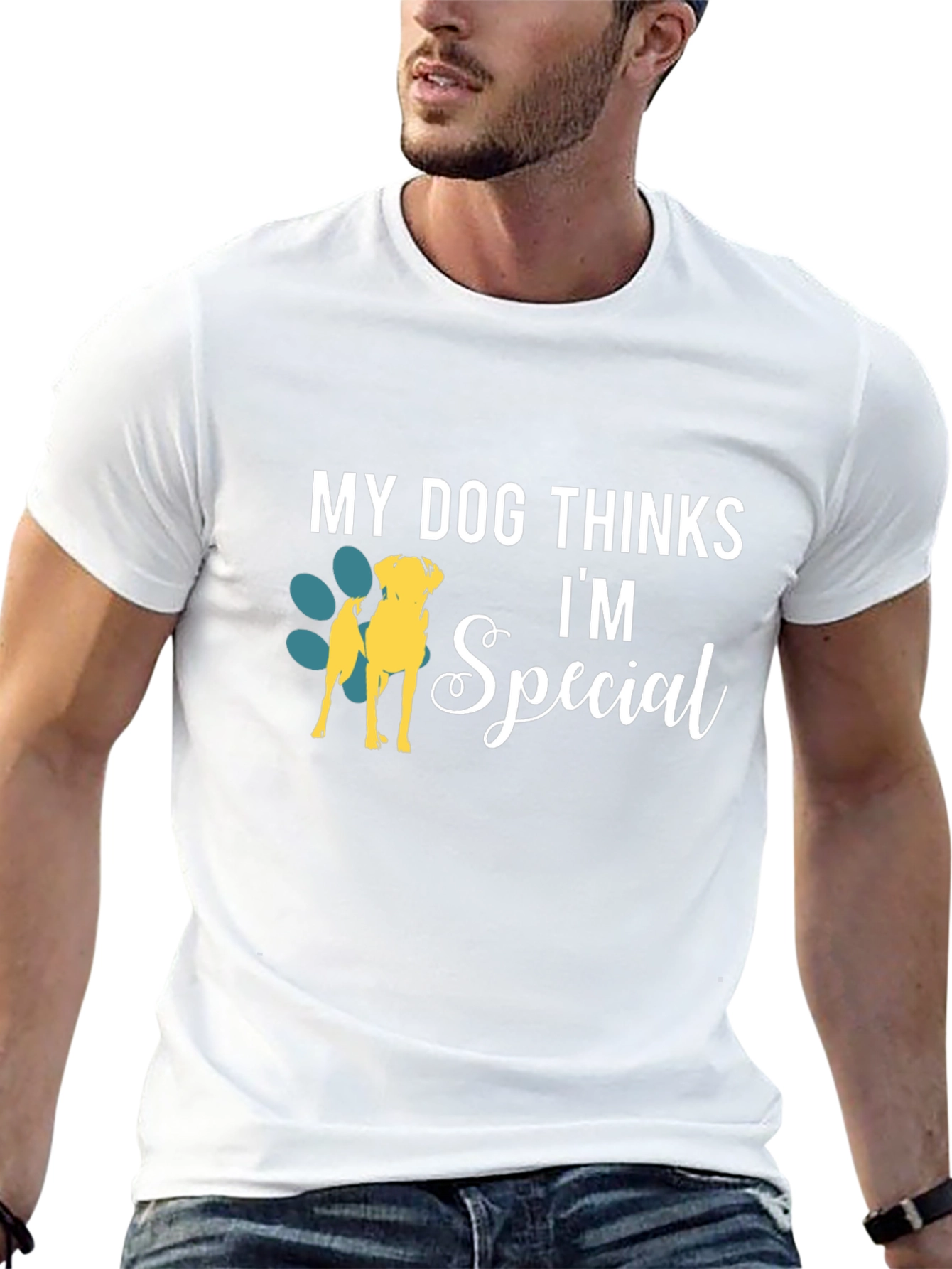 Dog Lover T-Shirt - My Dog Thinks Im Special