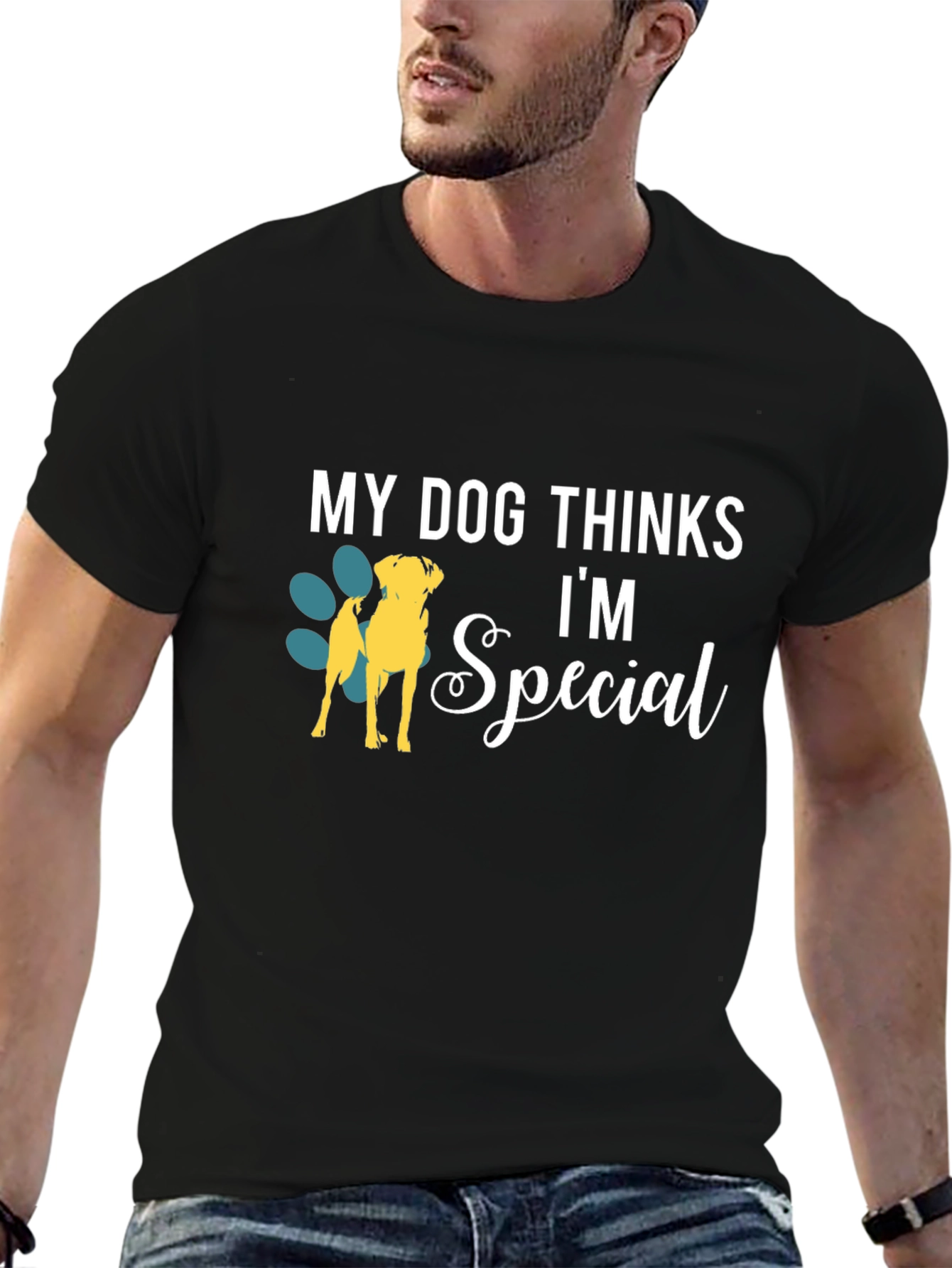 Dog Lover T-Shirt - My Dog Thinks Im Special
