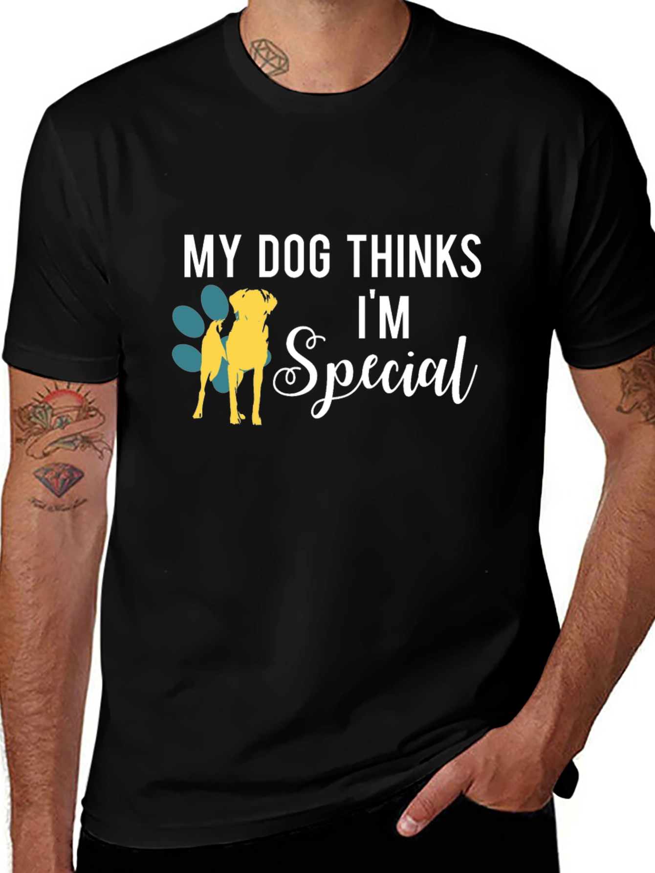Dog Lover T-Shirt - My Dog Thinks Im Special