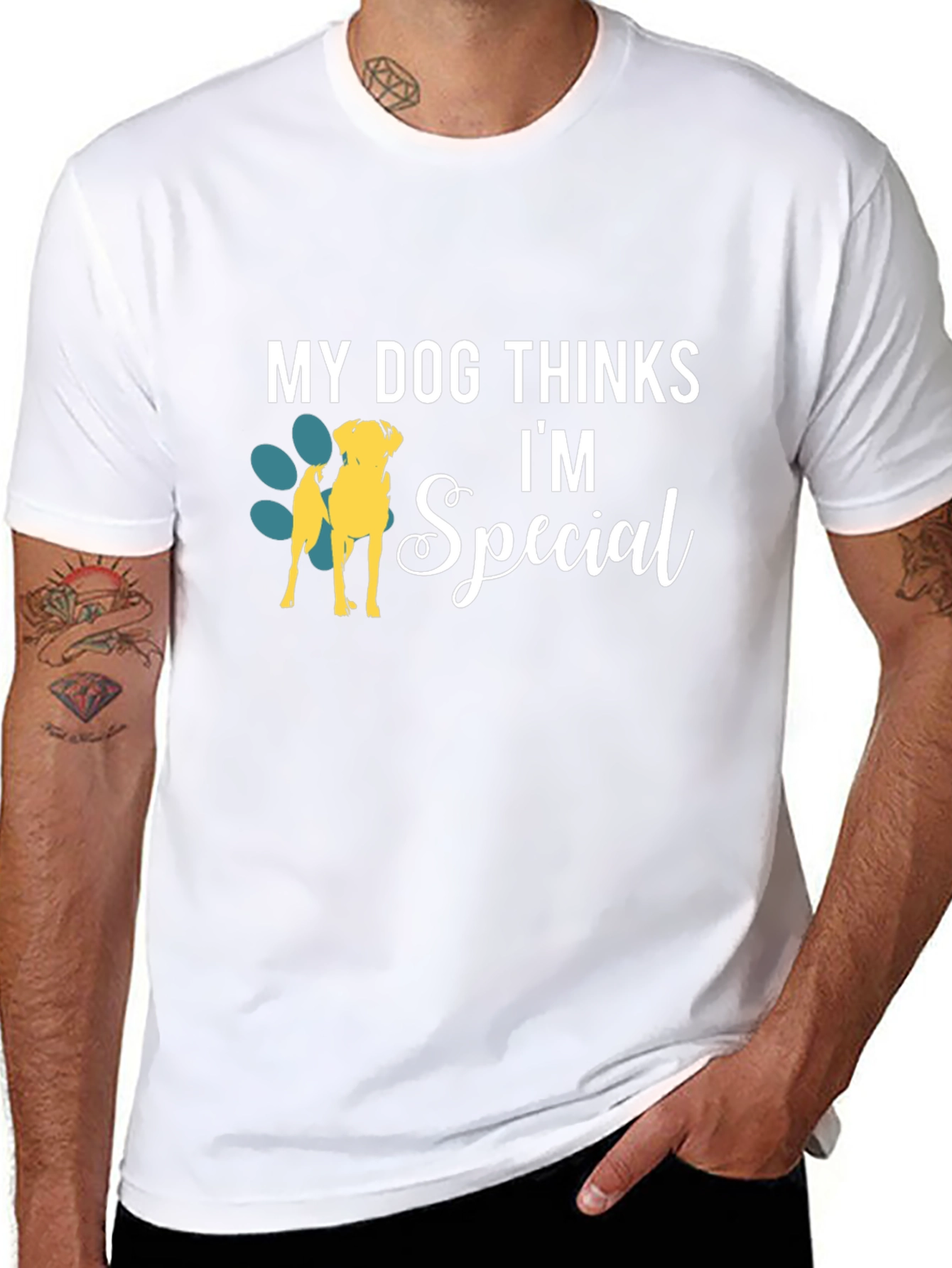 Dog Lover T-Shirt - My Dog Thinks Im Special