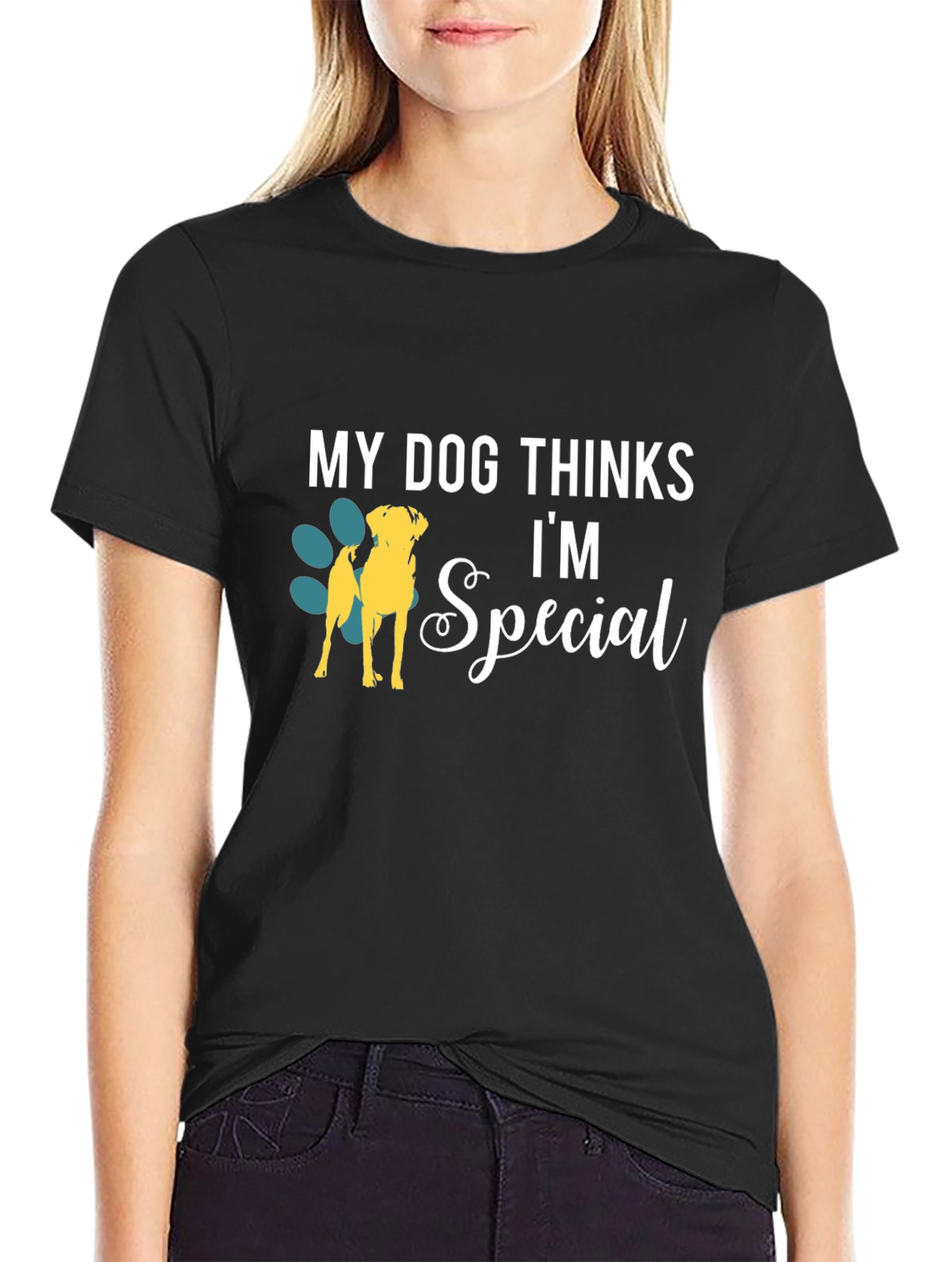 Dog Lover T-Shirt - My Dog Thinks Im Special