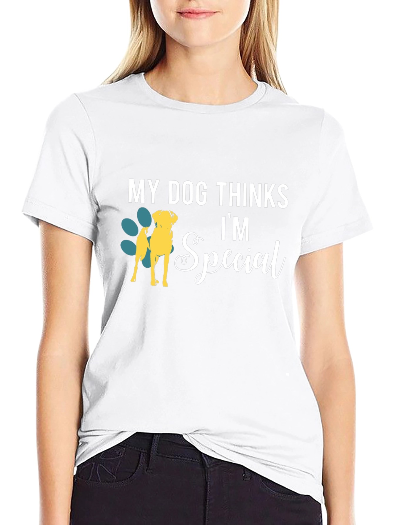 Dog Lover T-Shirt - My Dog Thinks Im Special