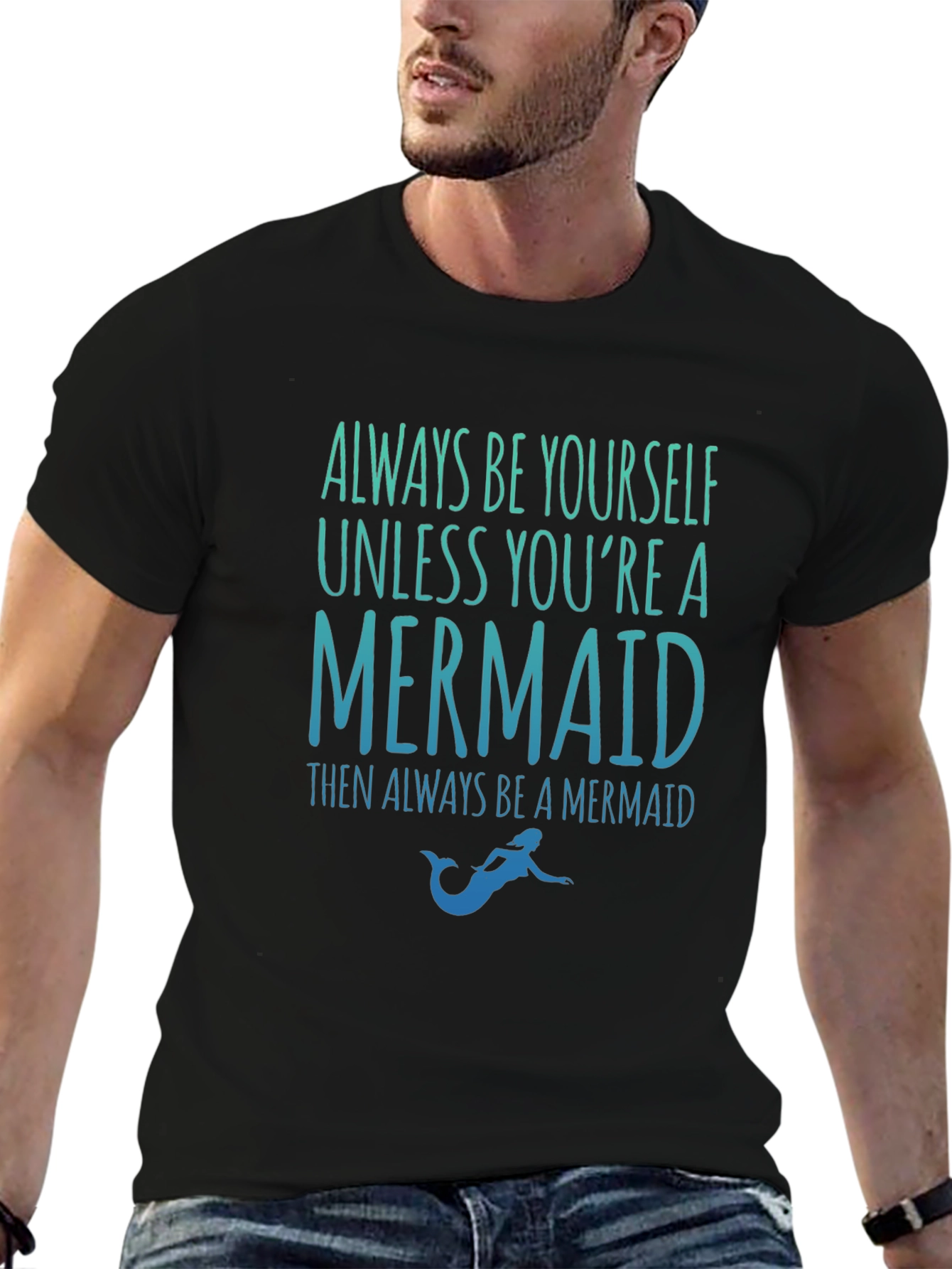 Always Be Yourself Mermaid T-Shirt