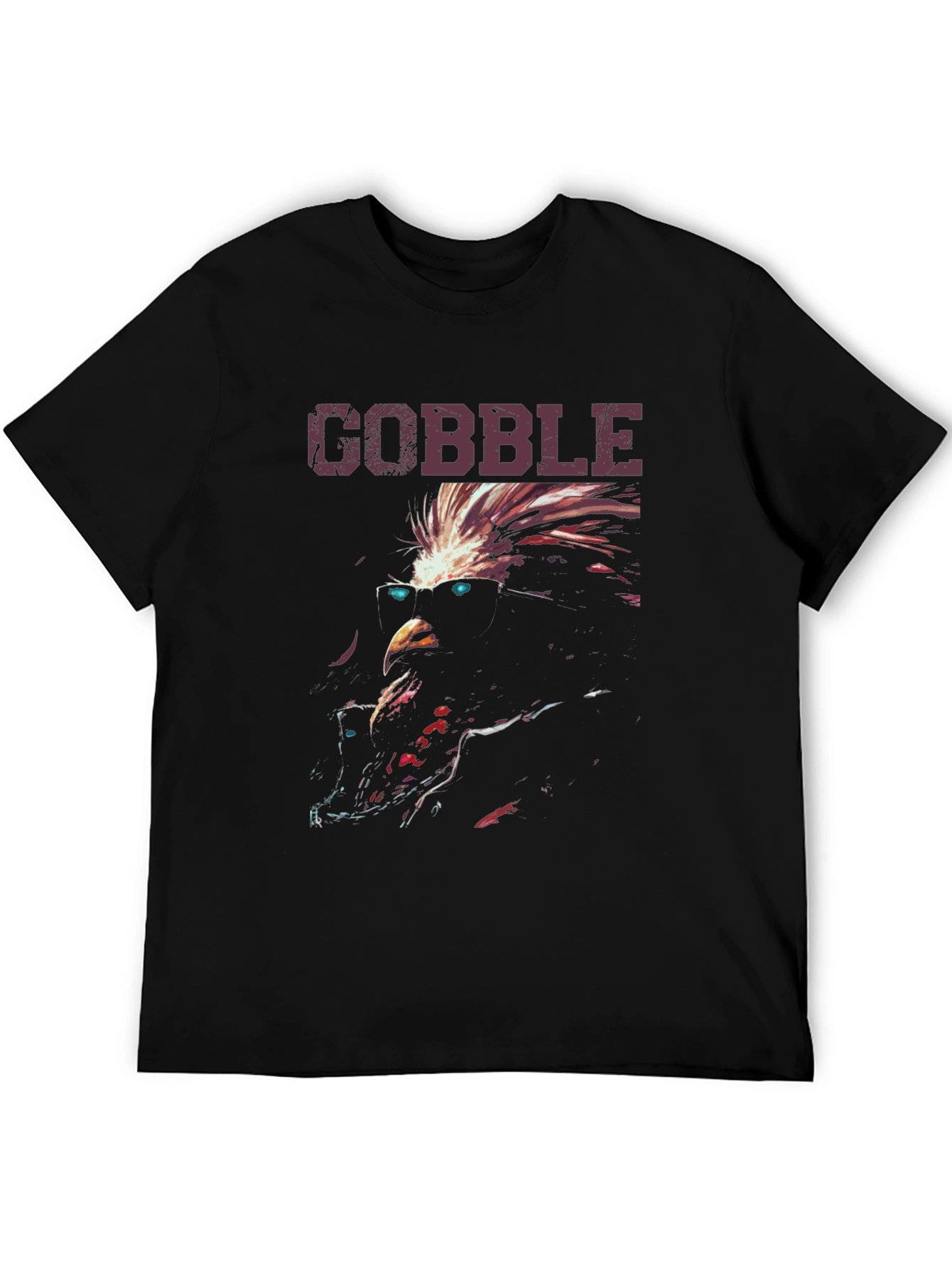 Gobble Turkey T-Shirt - Funny Thanksgiving Tee
