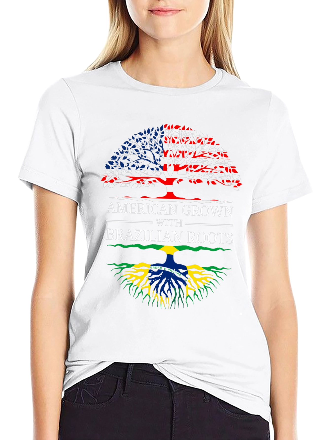 American Grown Brazilian Roots T-Shirt