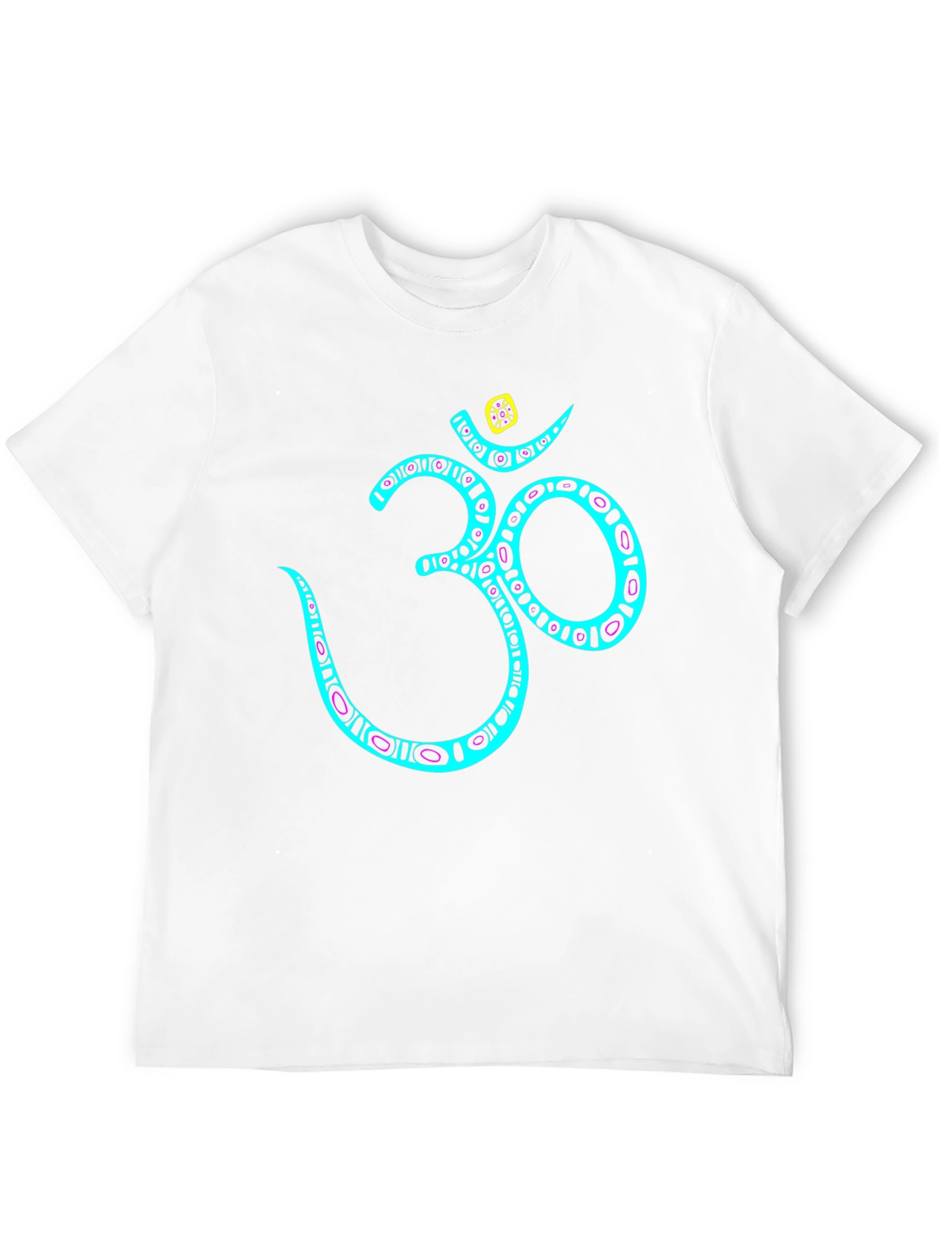 Om Graphic Tee - Black Crewneck