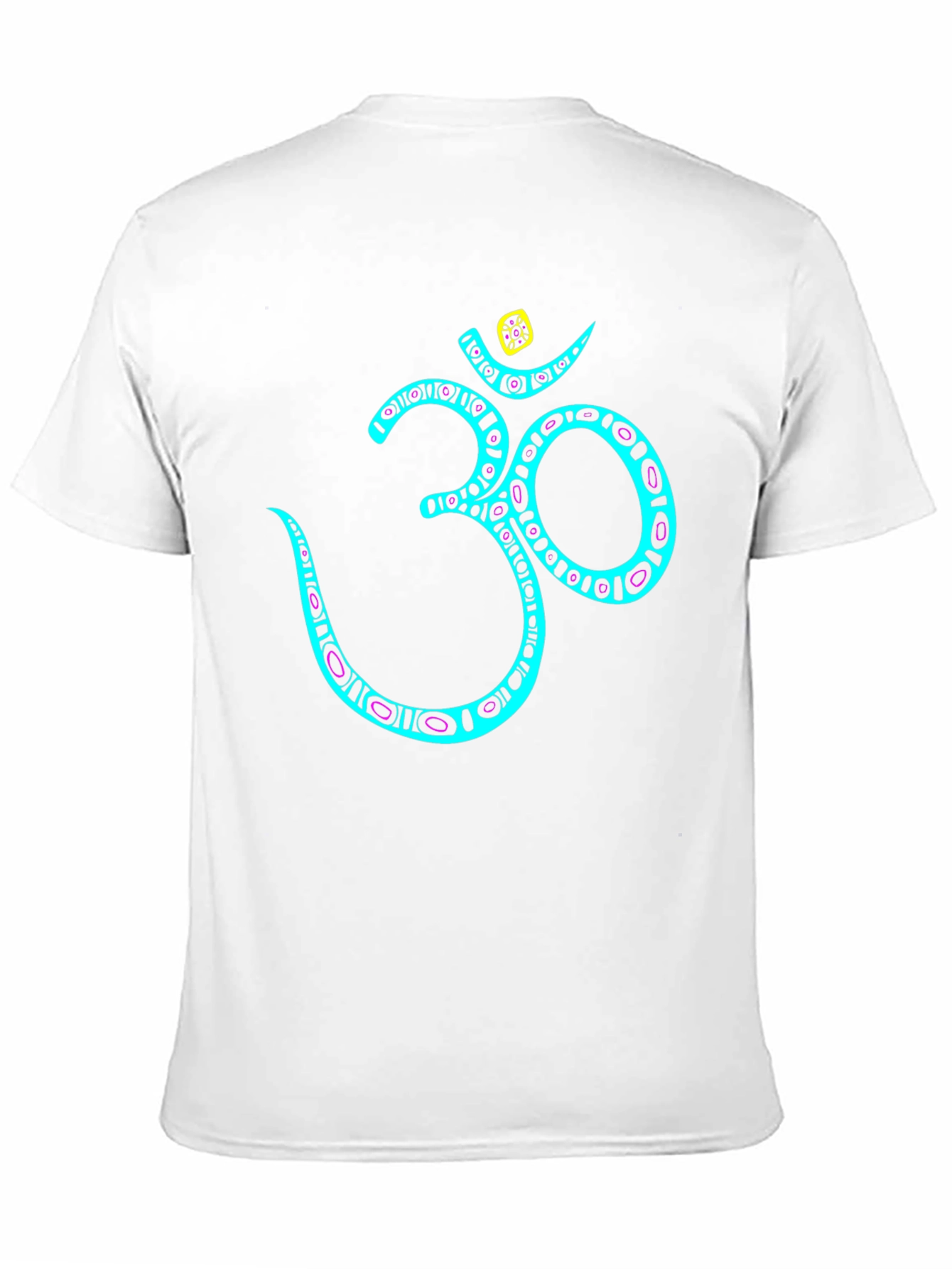 Om Graphic Tee - Black Crewneck