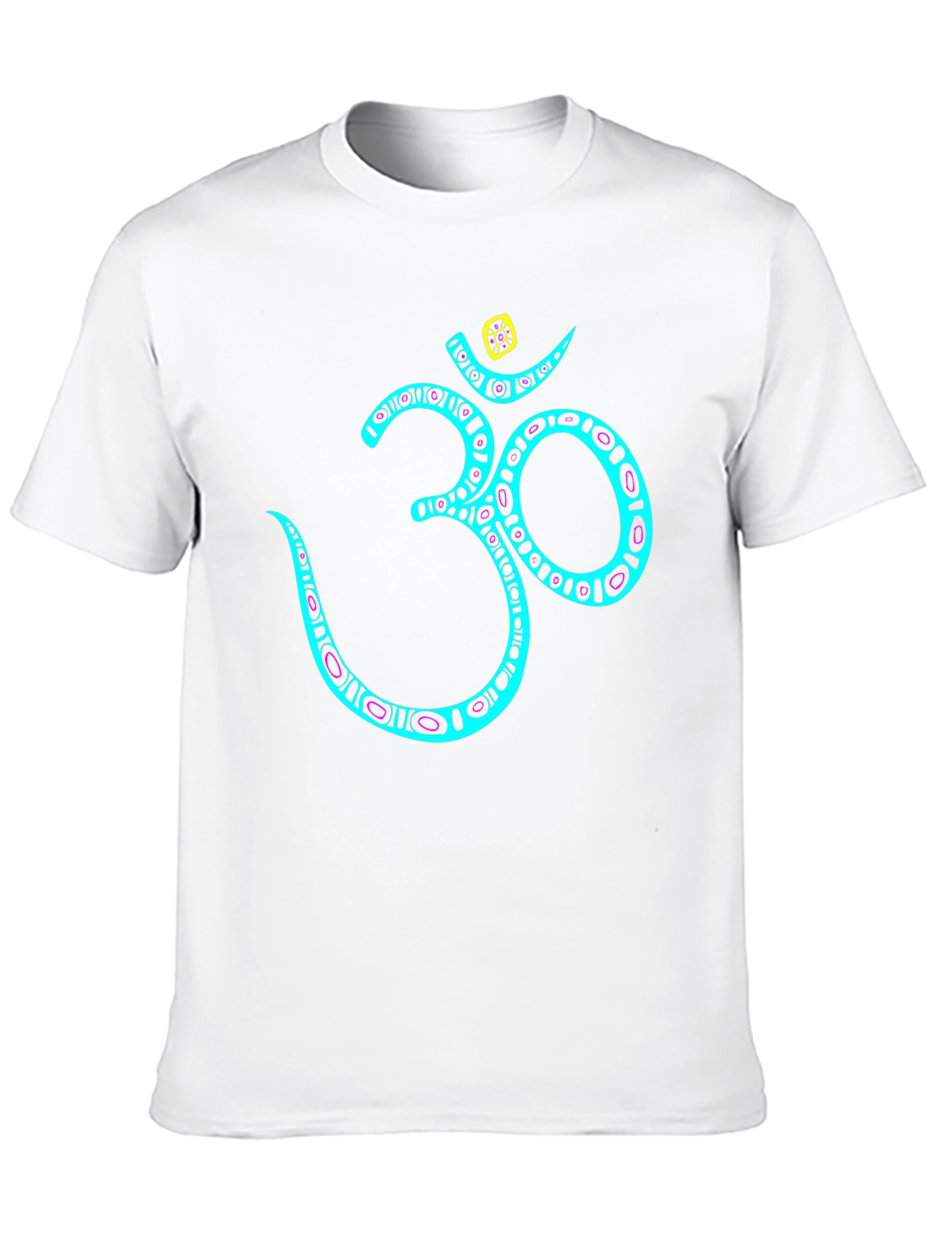Om Graphic Tee - Black Crewneck