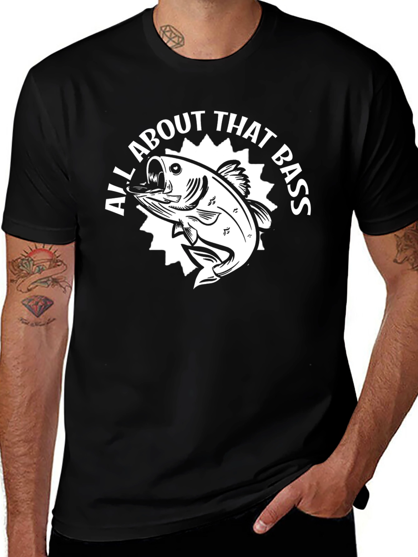 All About That Bass Fishing T-Shirt
