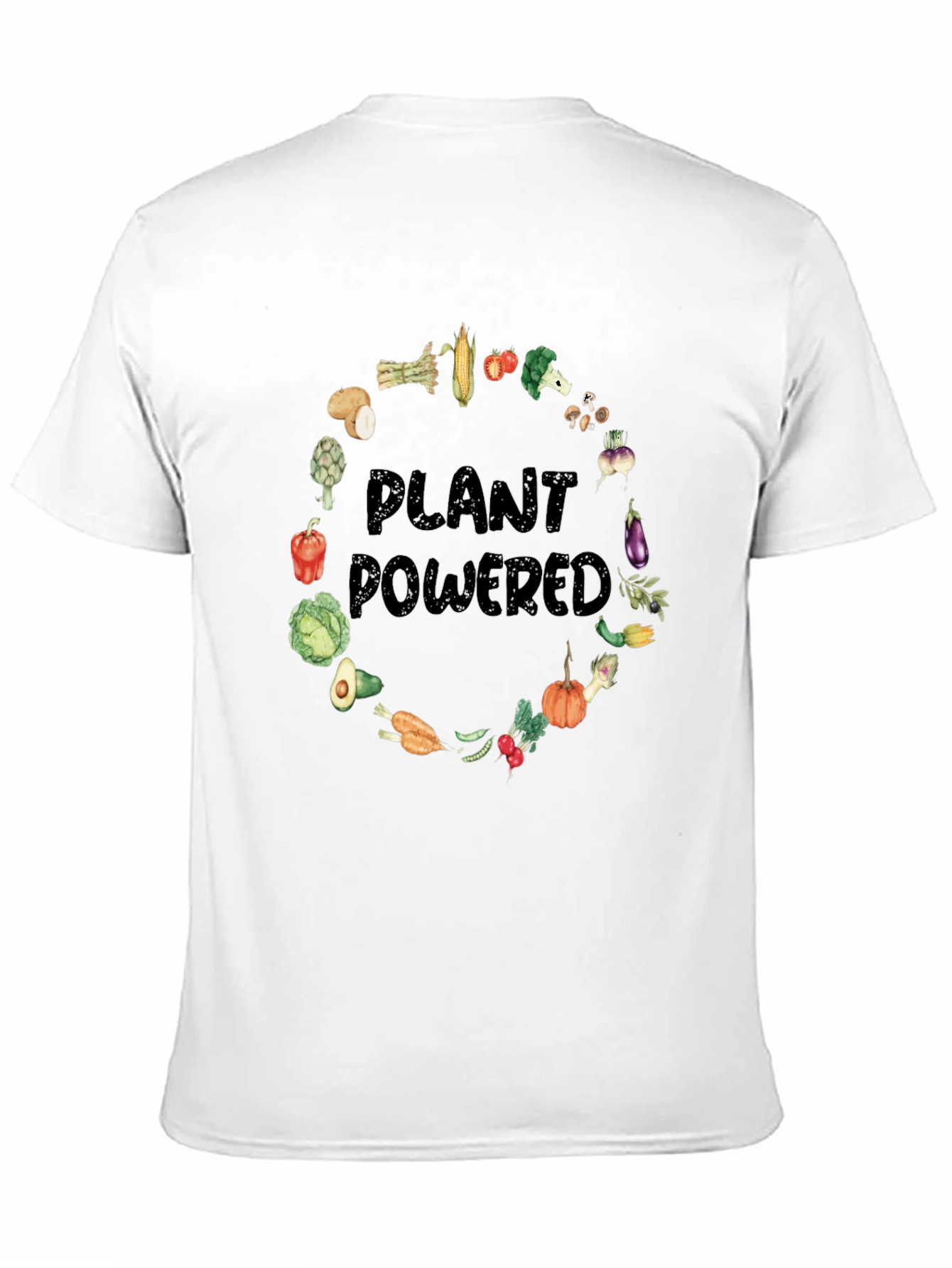Plant Powered Graphic T-Shirt