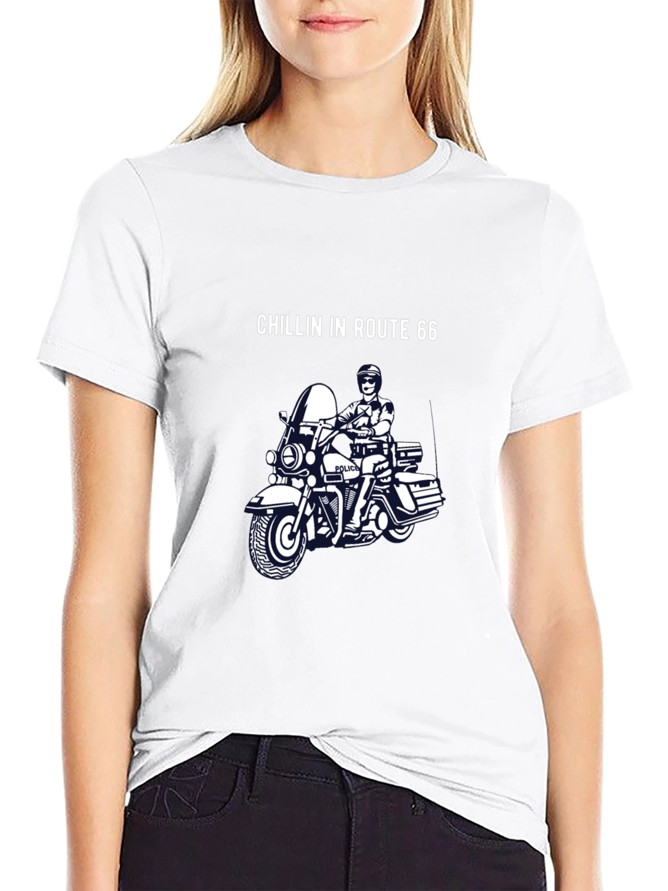 Chillin on Route 66 Graphic Tee