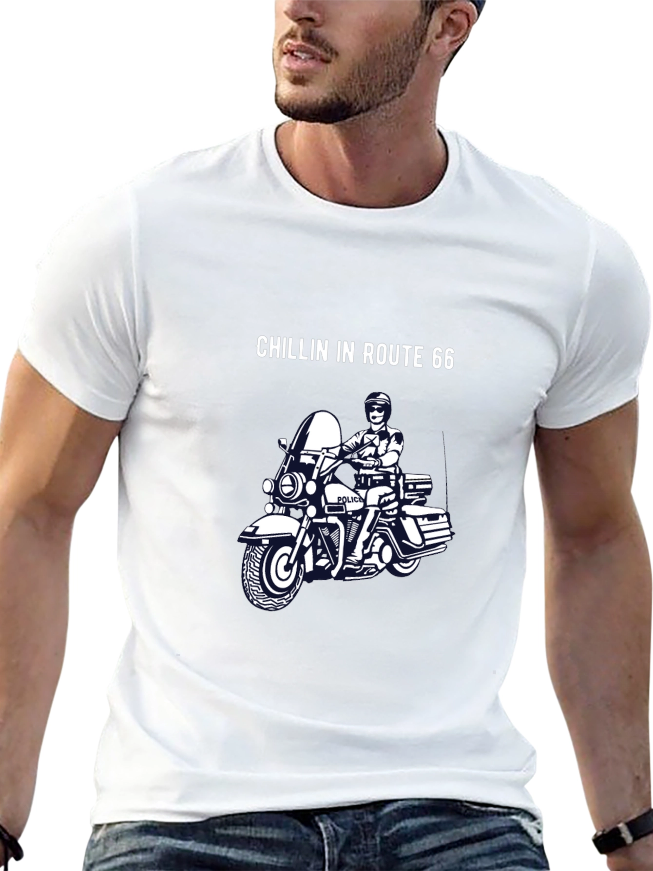 Chillin on Route 66 Graphic Tee