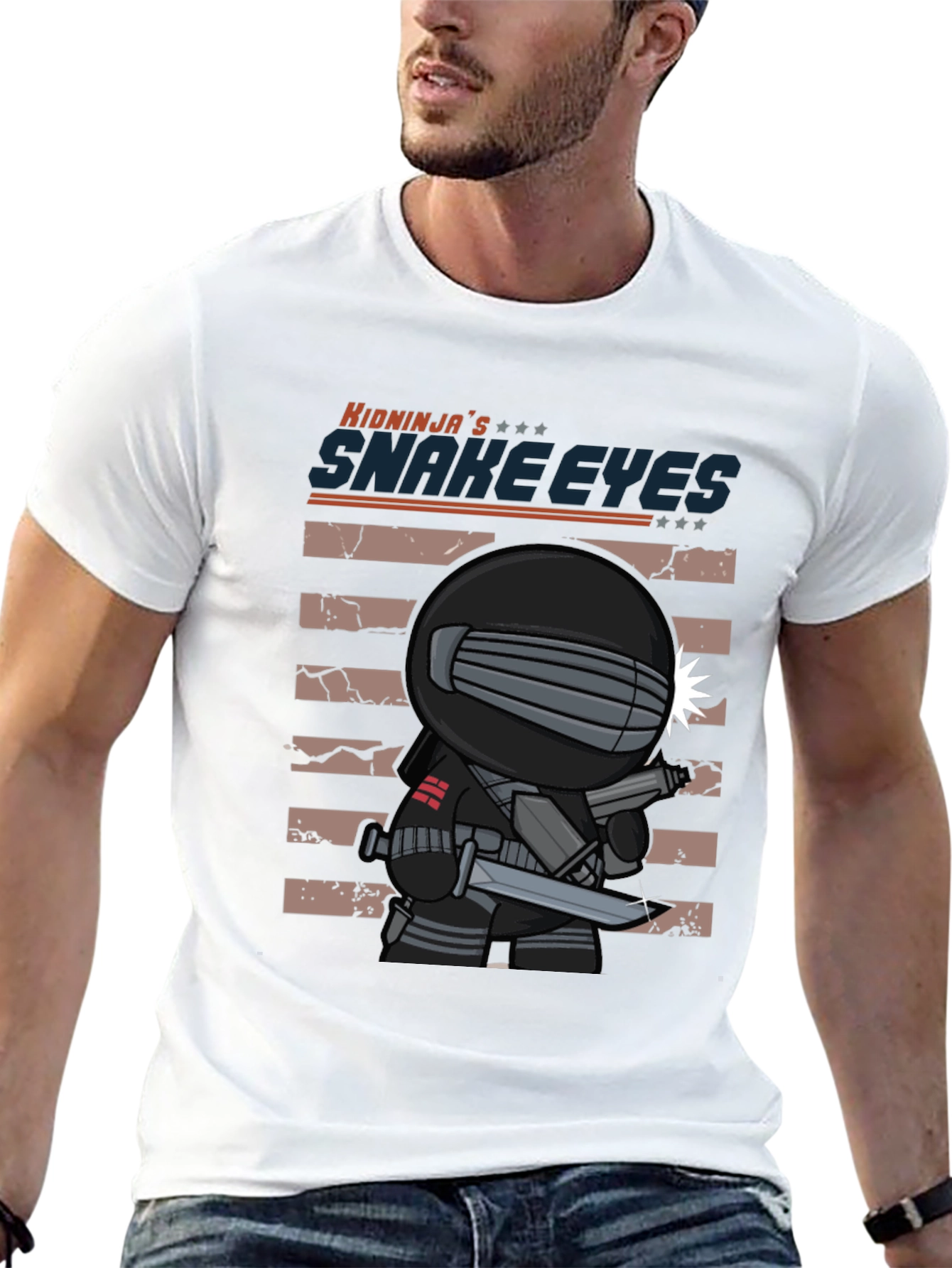 KIDNINJAs Snake Eyes Graphic T-Shirt