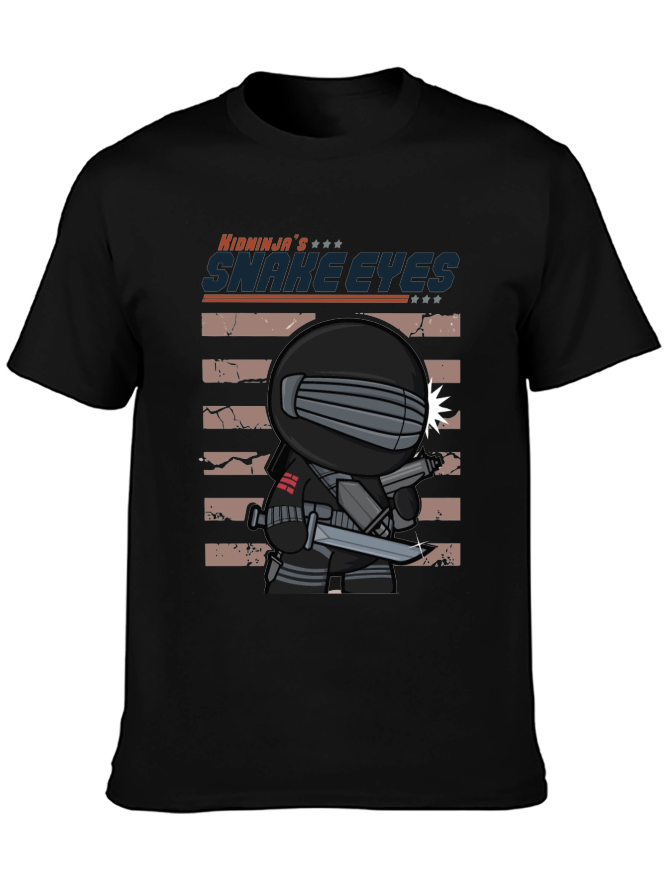 KIDNINJAs Snake Eyes Graphic T-Shirt