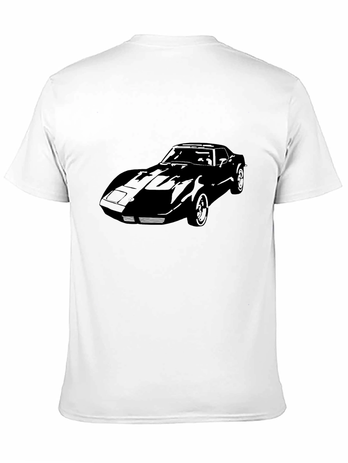 Classic Car Graphic Tee - Black
