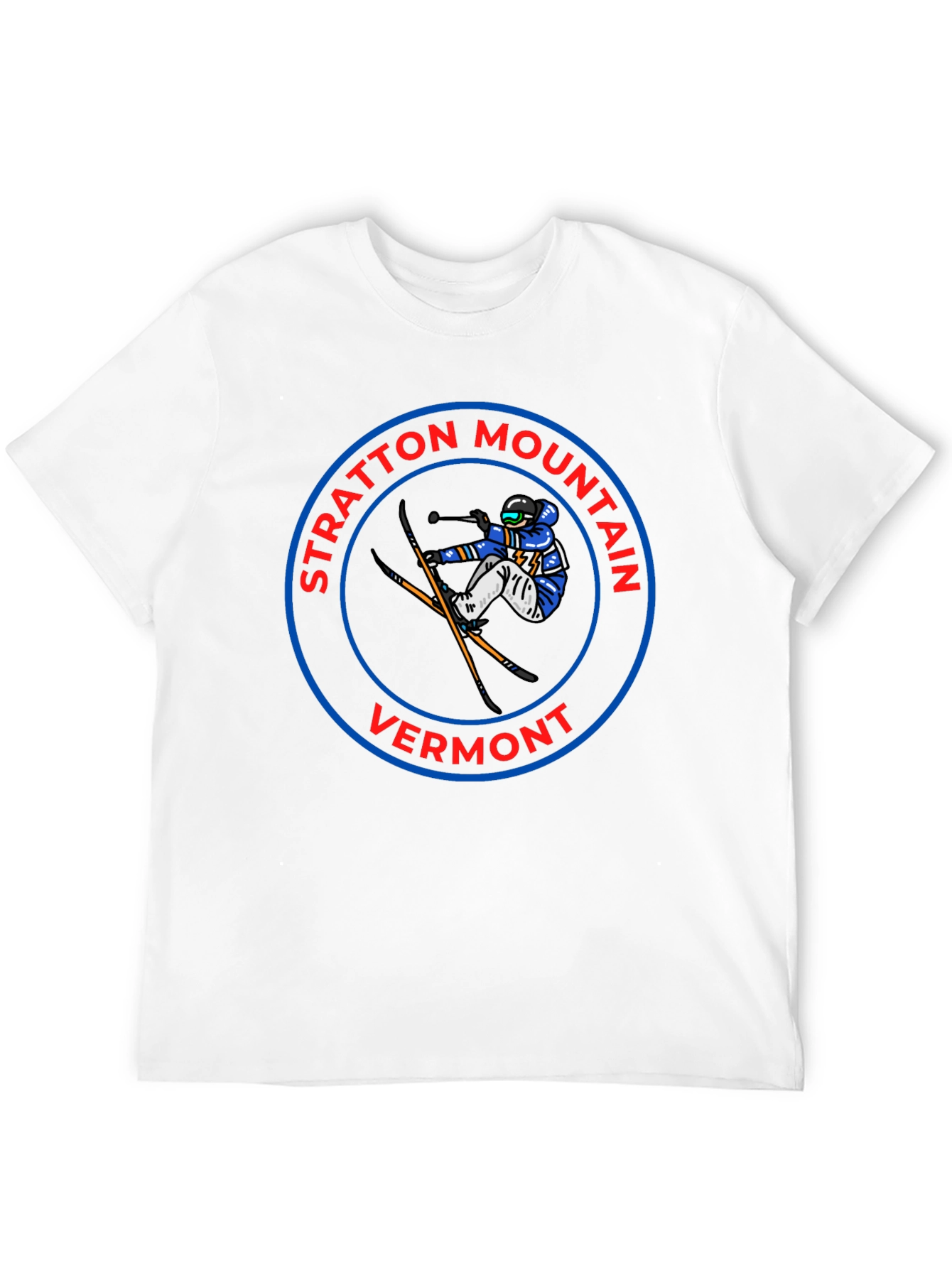 Stratton Mountain Vermont Skiing T-Shirt