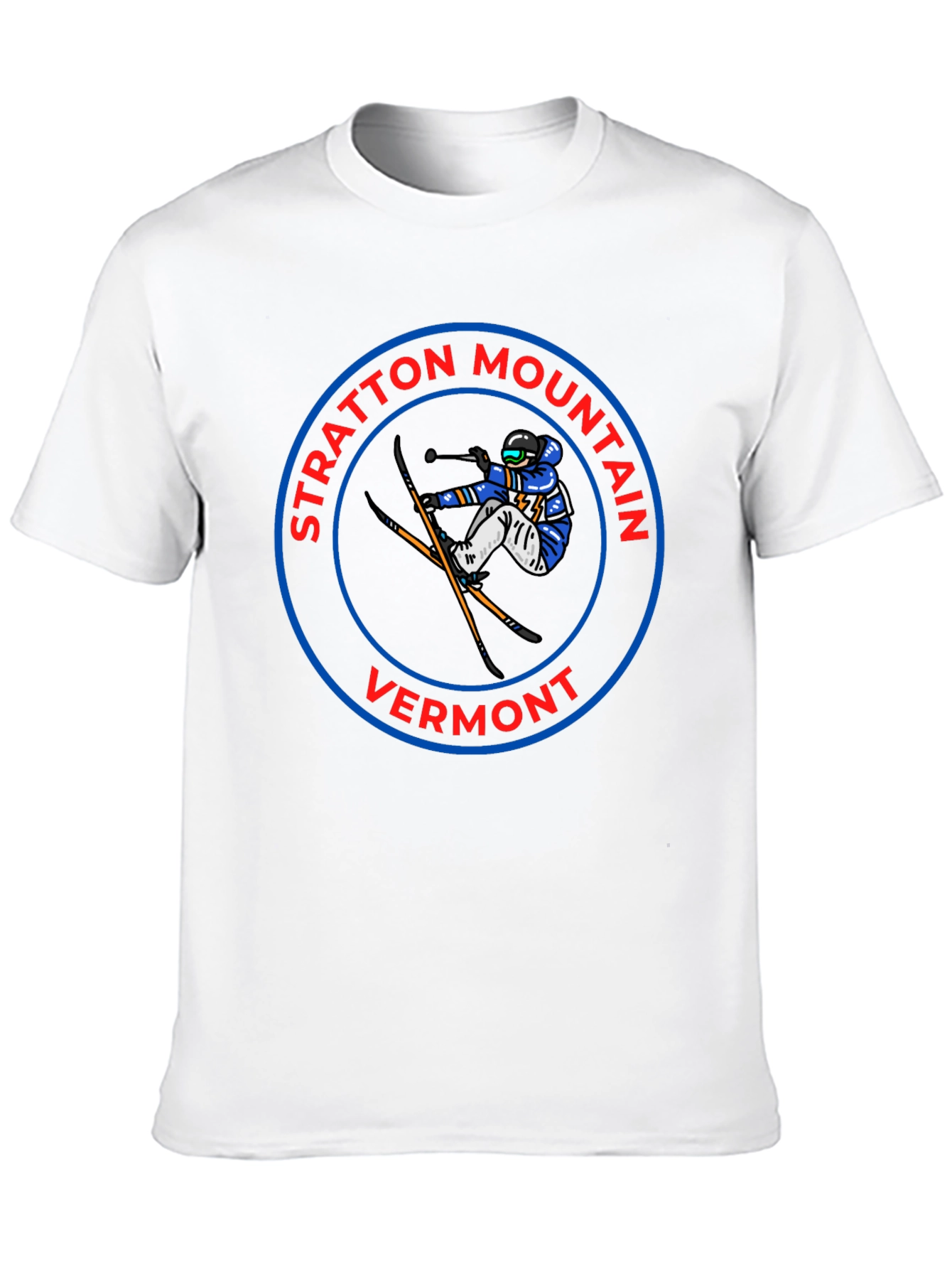 Stratton Mountain Vermont Skiing T-Shirt