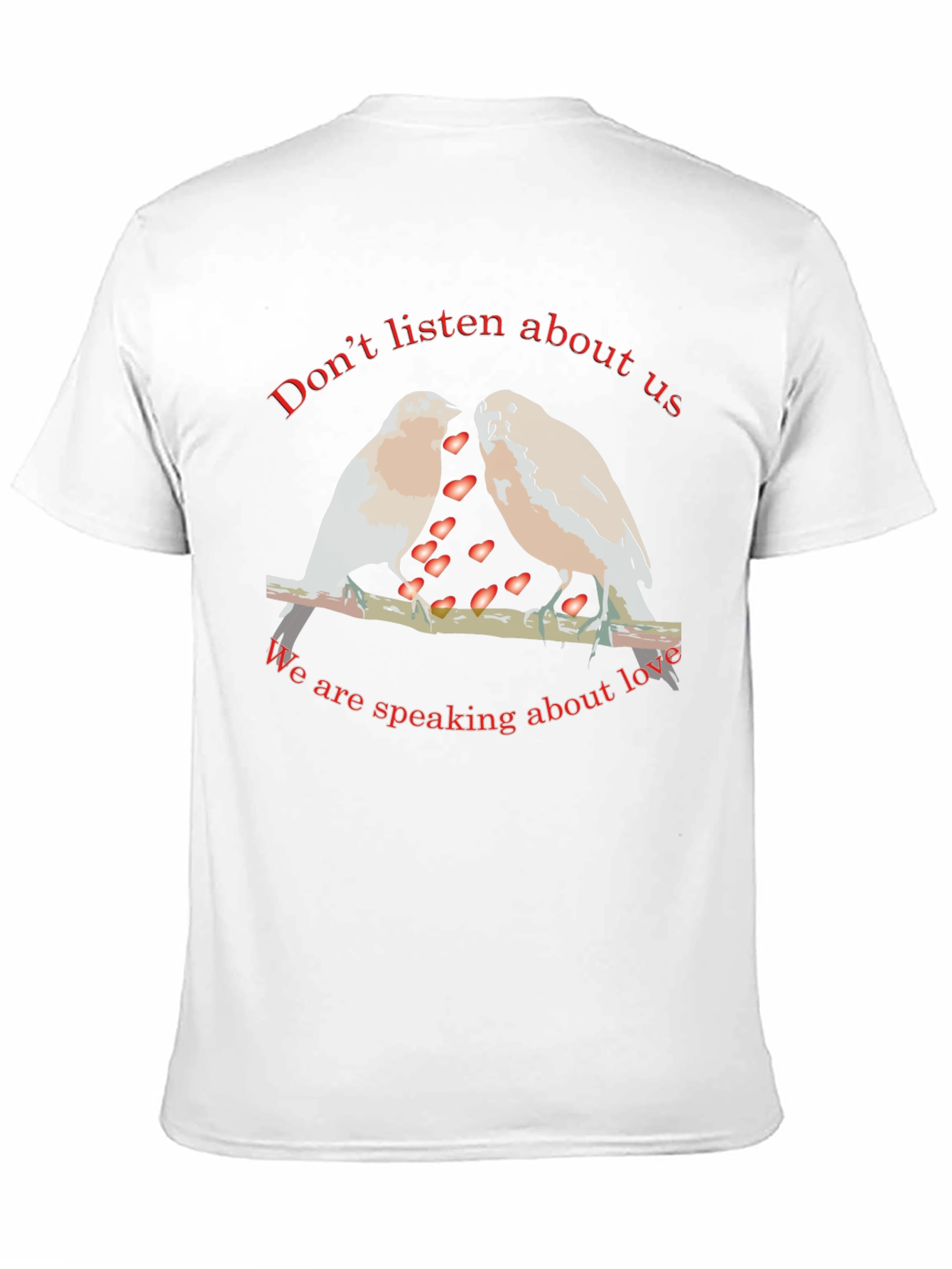 Love Birds Graphic Tee - Spread the Love