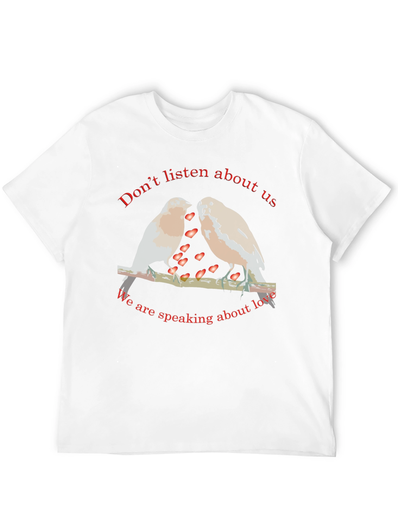 Love Birds Graphic Tee - Spread the Love