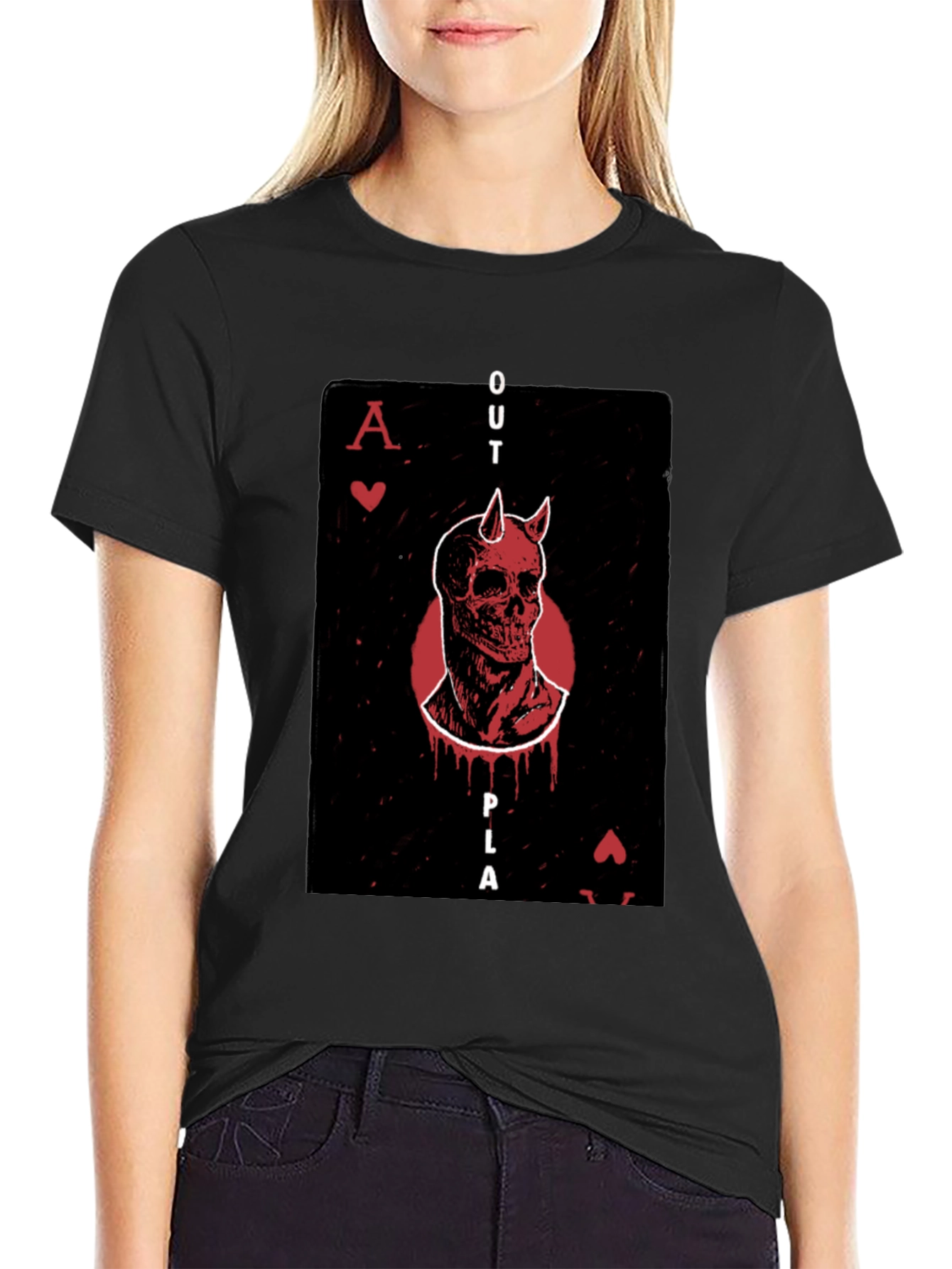 Ace Outplay Graphic Tee - Devil Skull