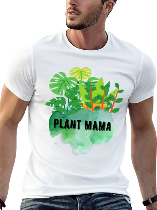 Plant Mama Graphic Tee - Nature Lover Shirt