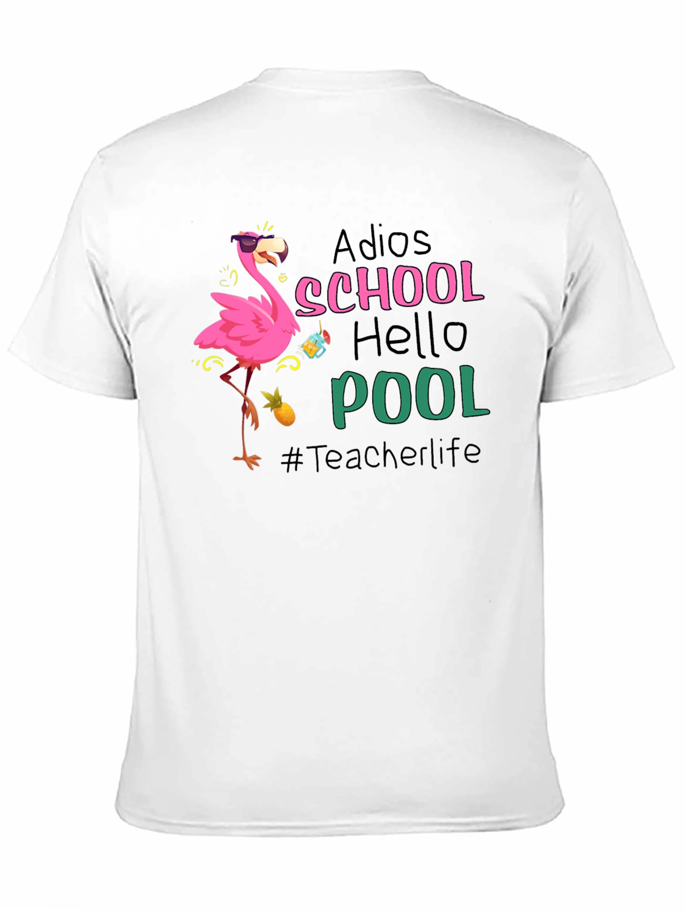 Adios School Hello Pool T-Shirt