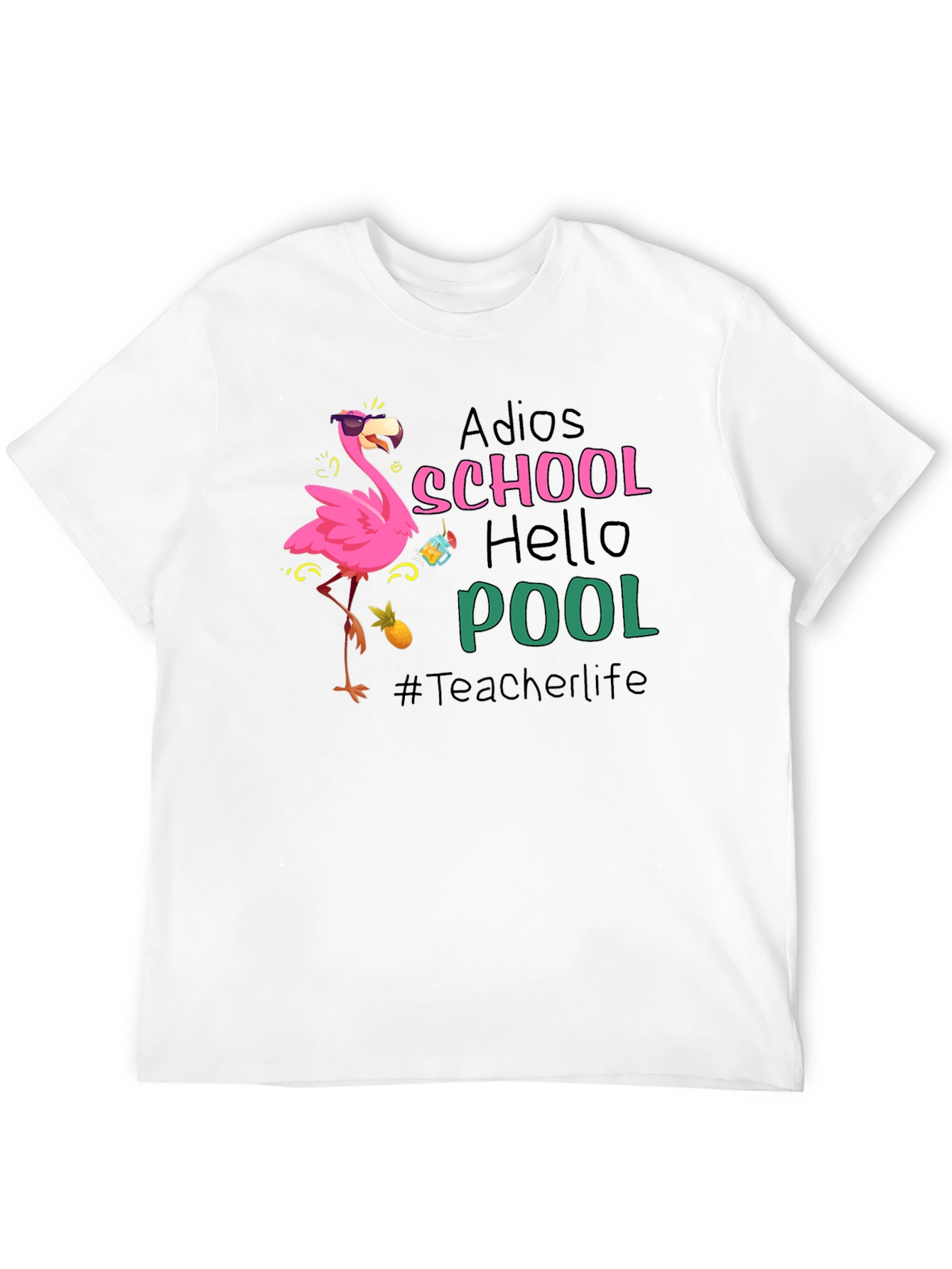 Adios School Hello Pool T-Shirt