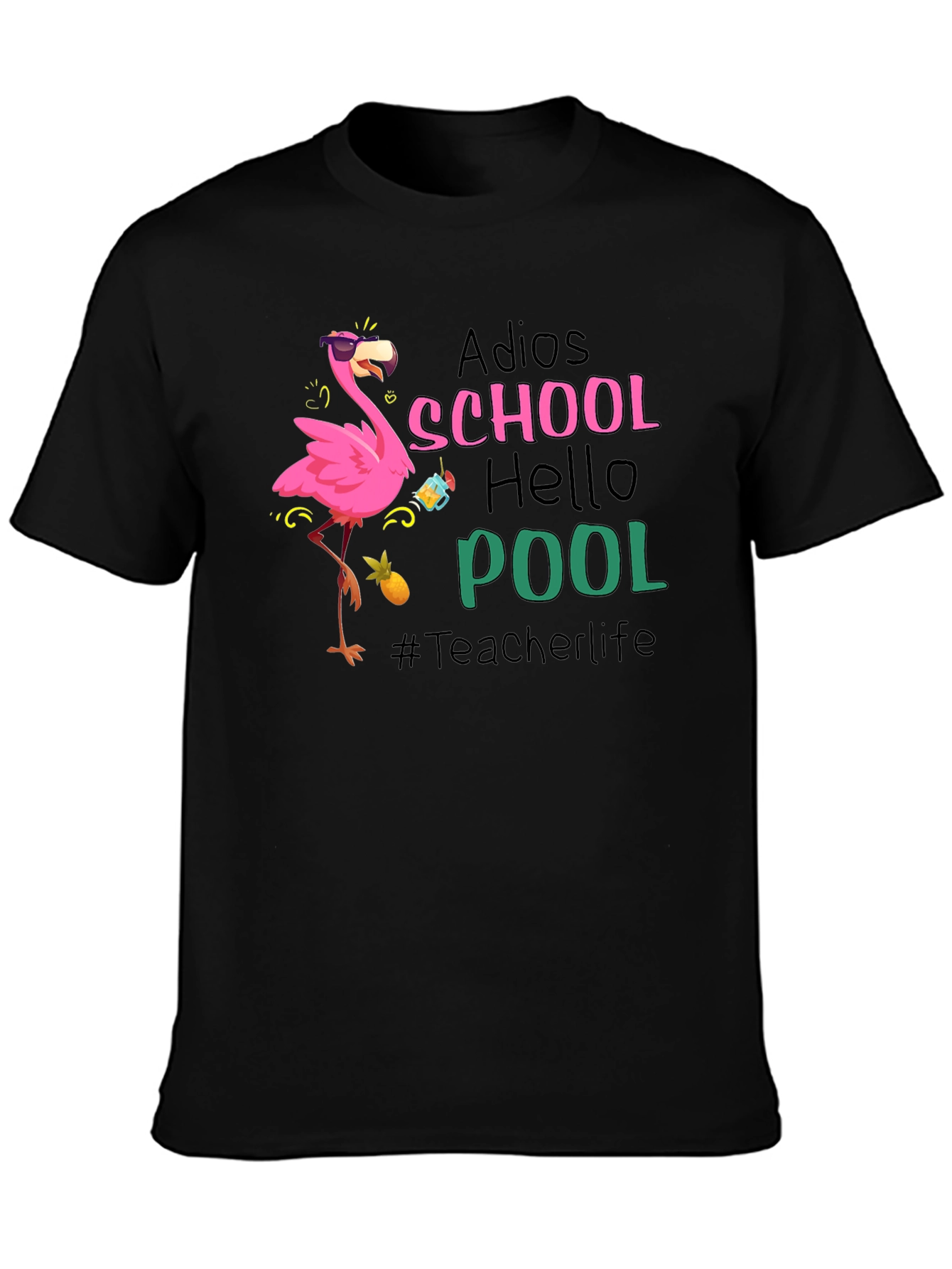 Adios School Hello Pool T-Shirt