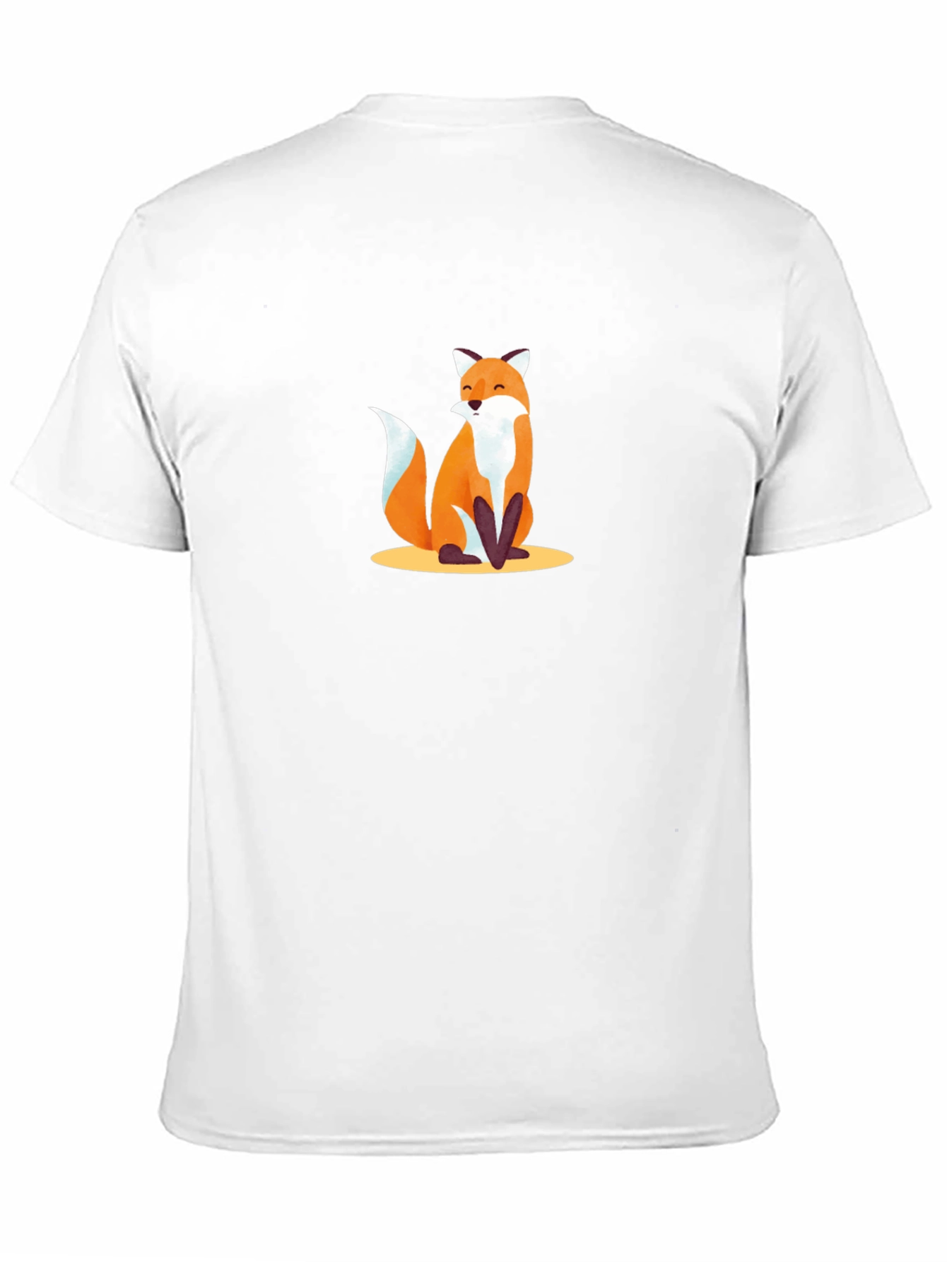 Fox Graphic T-Shirt - Black Cotton Tee