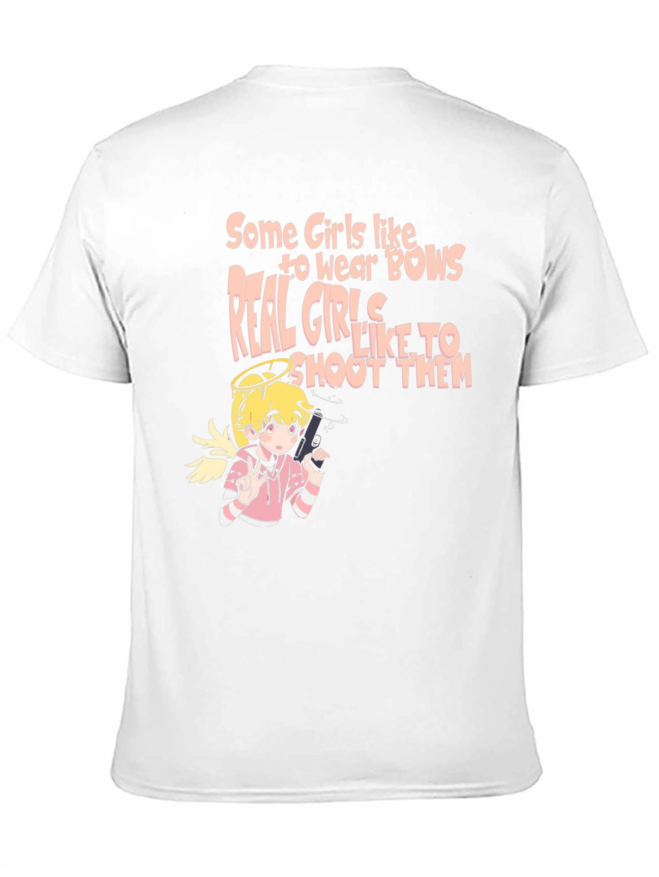 Humorous Cartoon Graphic T-Shirt