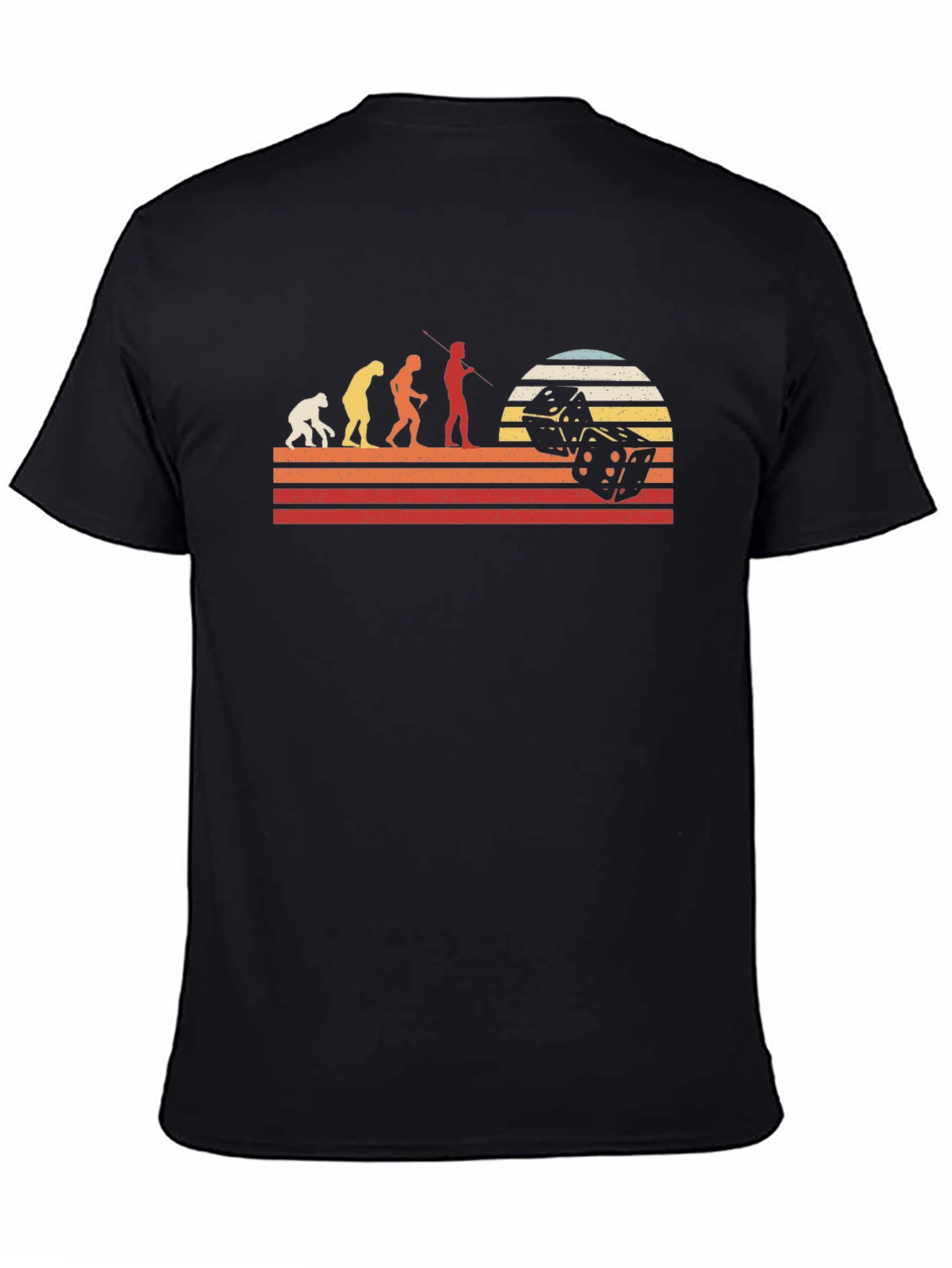 Evolution of D&D Retro Style T-Shirt