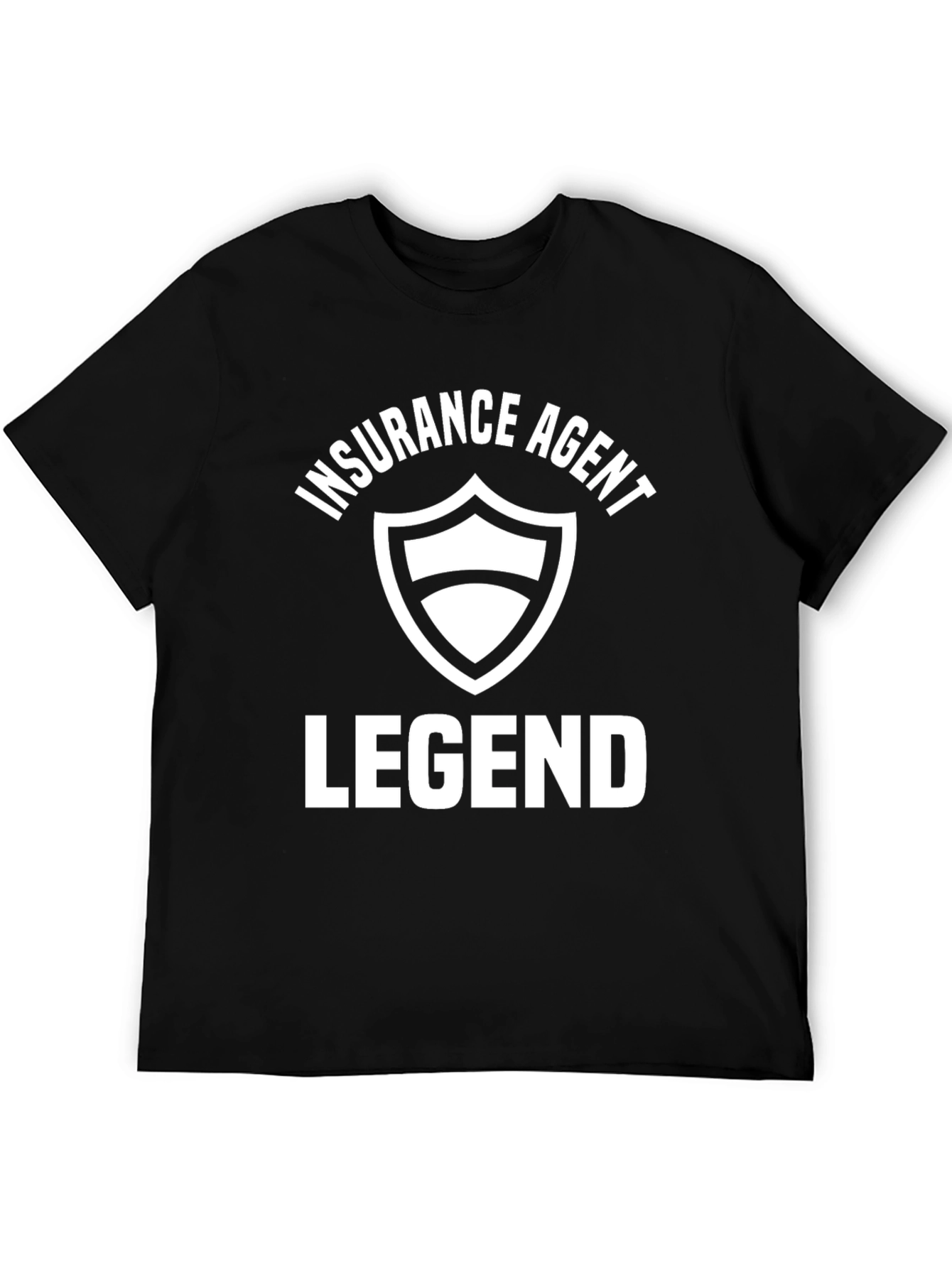 Insurance Agent Legend Black Graphic Tee