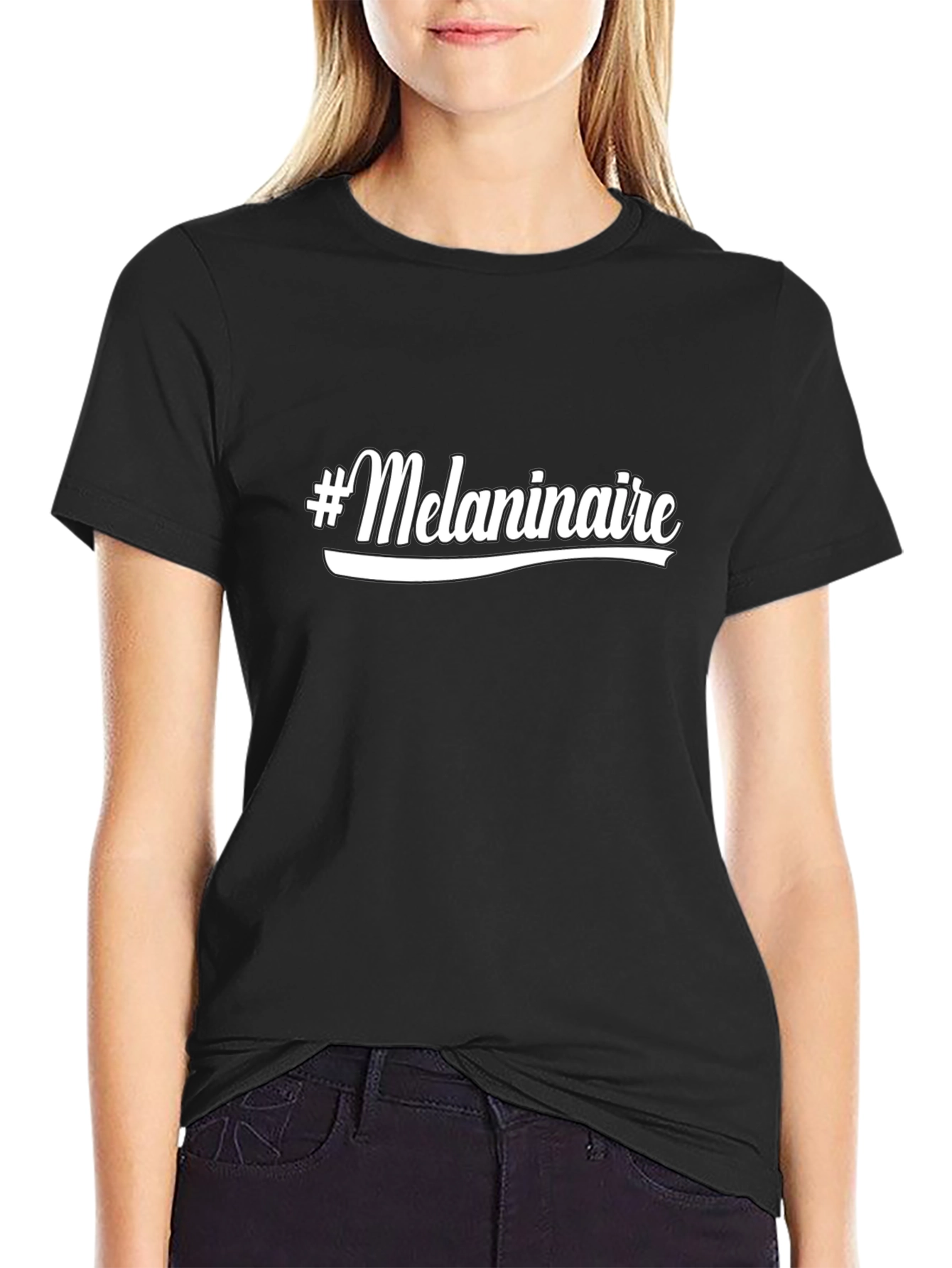 #Melaninaire Black Graphic T-Shirt