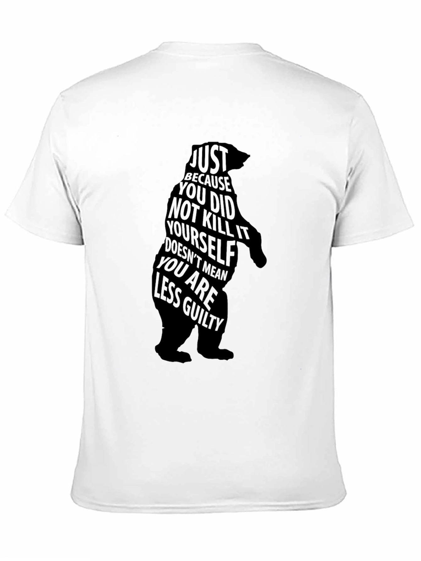 Guilty Bear Black Graphic T-Shirt