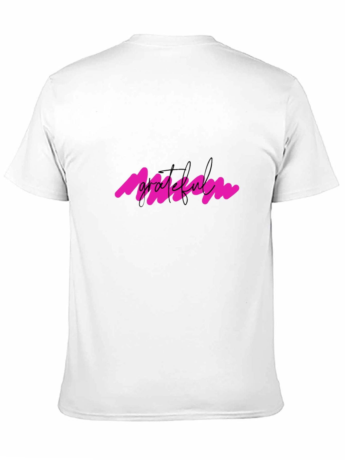Grateful Graphic Tee - Black Crew Neck