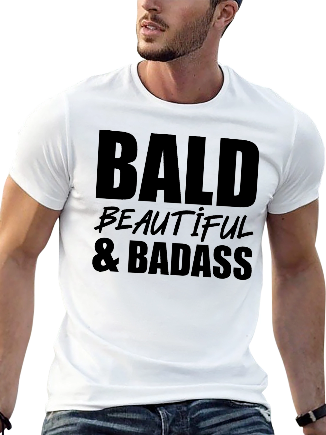 Bald Beautiful & Badass T-Shirt