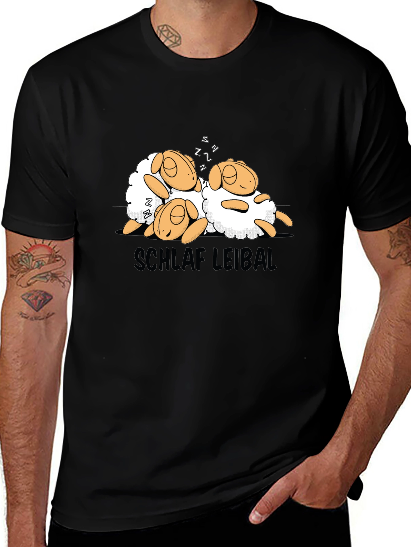 Schlaf Leibal Sleeping Sheep T-Shirt